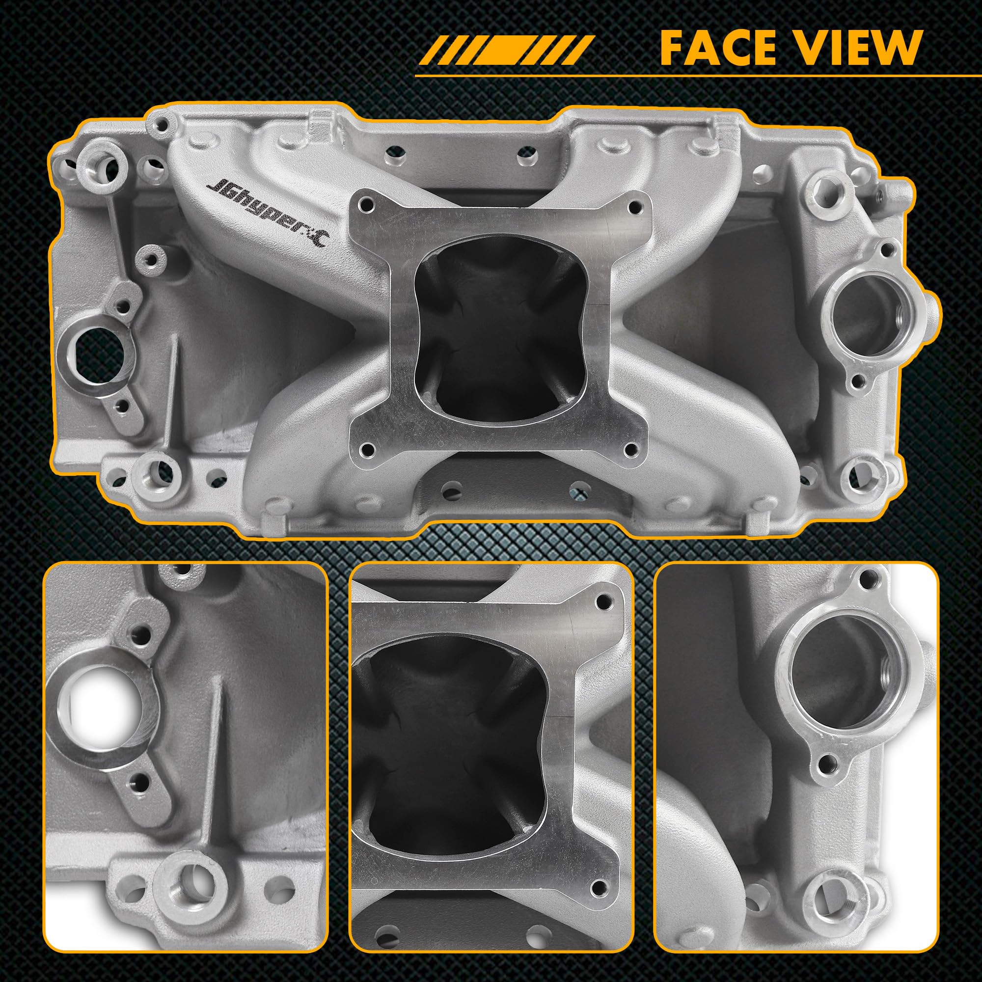 Amazon.com: JGhyperX 2904 53037 Vortec Air-Gap Intake Manifold