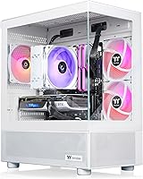Thermaltake View i1470S-170 Gaming PC: Intel i7-14700F, RTX 5070, 32GB DDR5-6000, 1TB NVMe SSD, White Tower