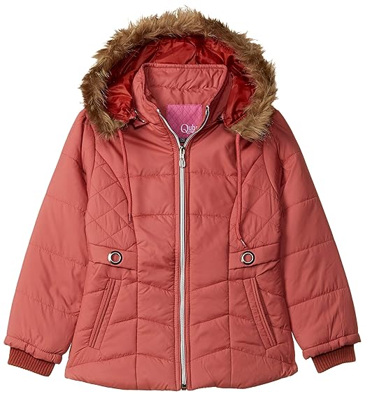 Qube By Fort Collins Girls Regular fit Jacket