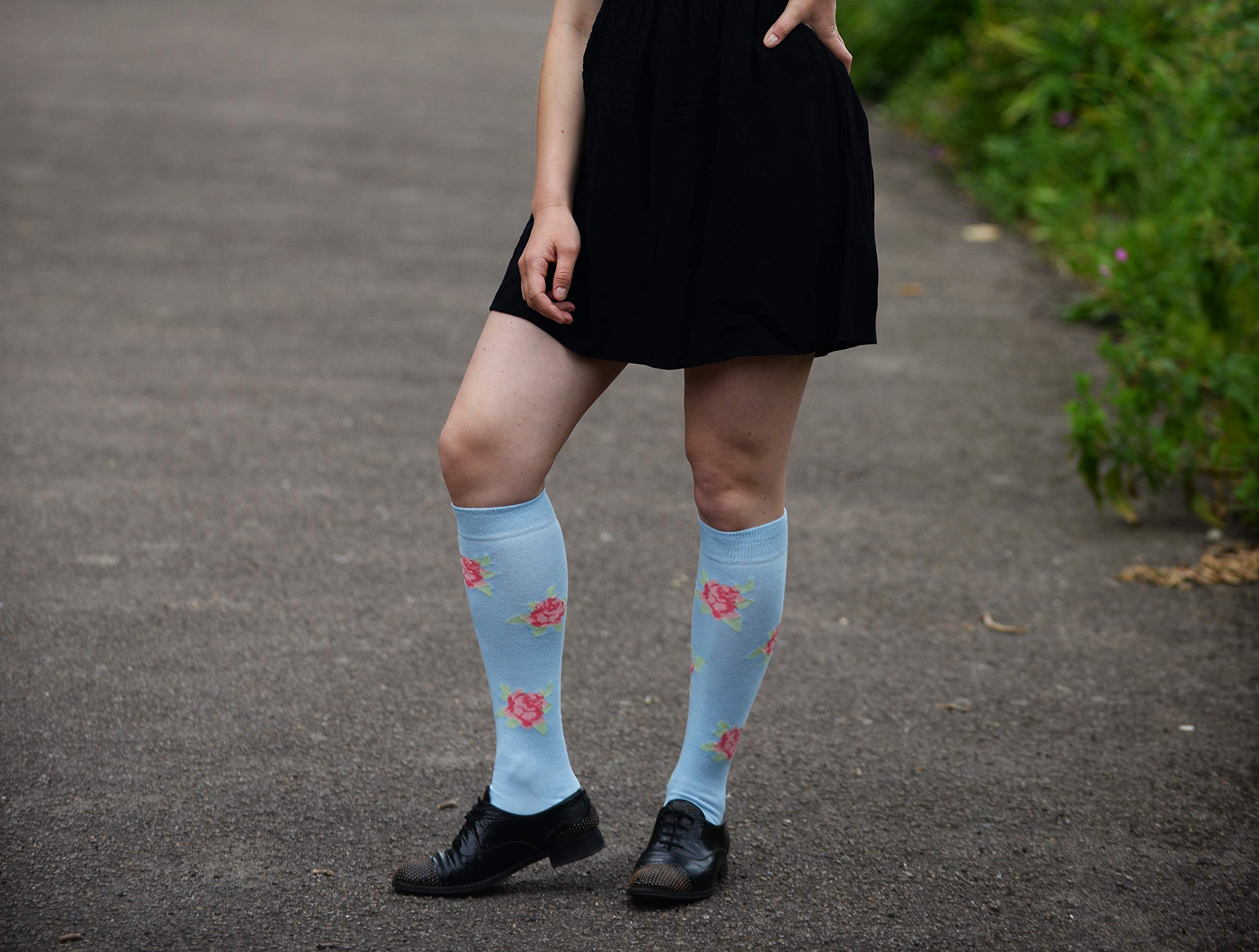 Mysocks Chaussettes hautes pour femmes au genou