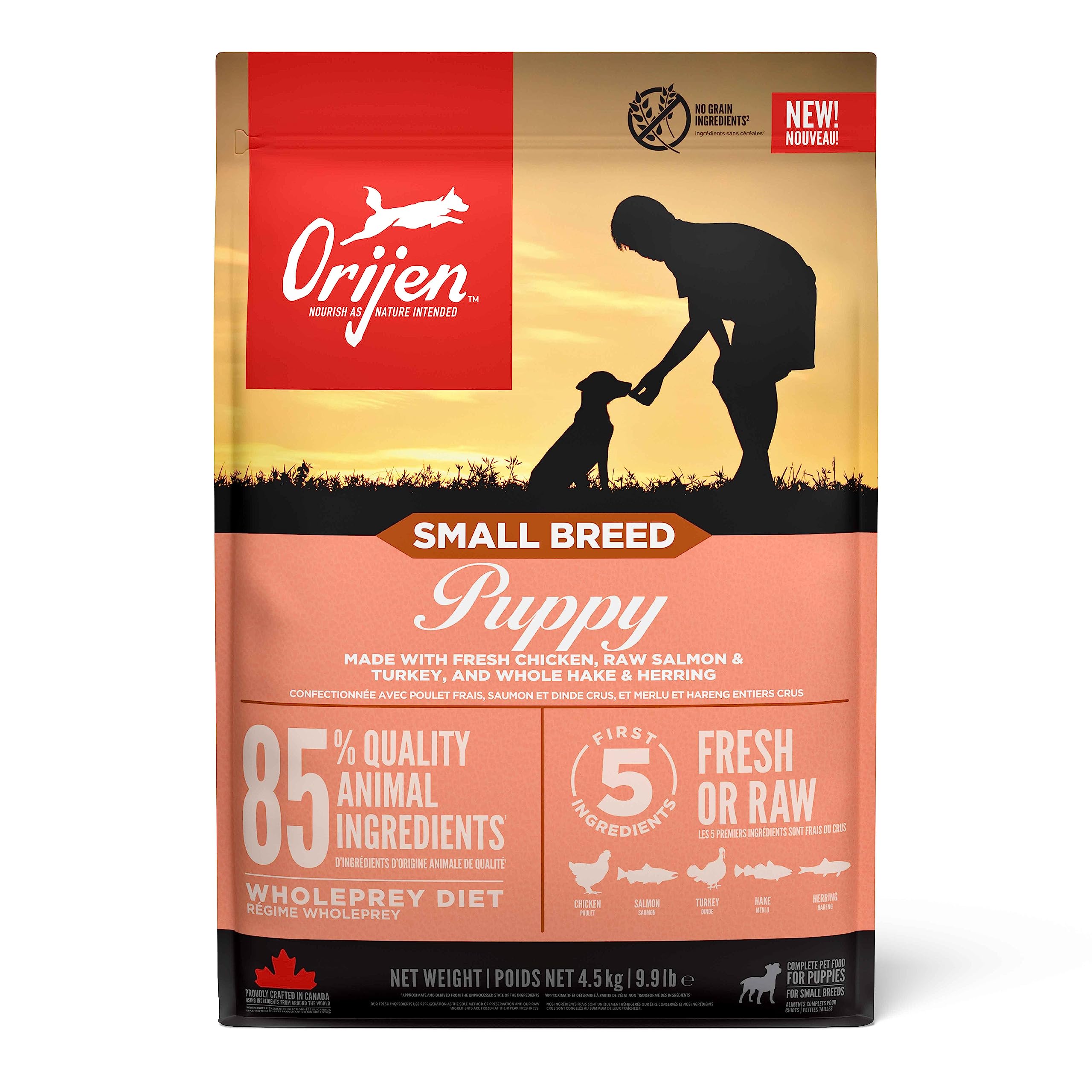 Amazon.co.jp: オリジン スモールブリードパピー 4．5KG : ペット用品