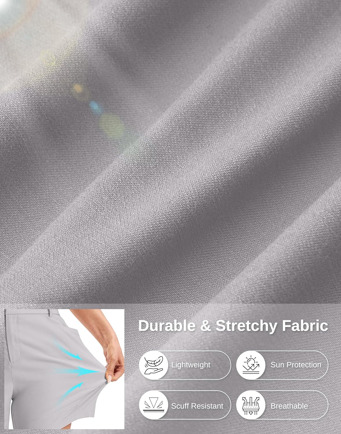 G Gradual Women's 5" Golf Hiking Shorts with Deep Pockets Stretchy Outdoor Womens Shorts Dressy Casual Walking Travel - Image 6