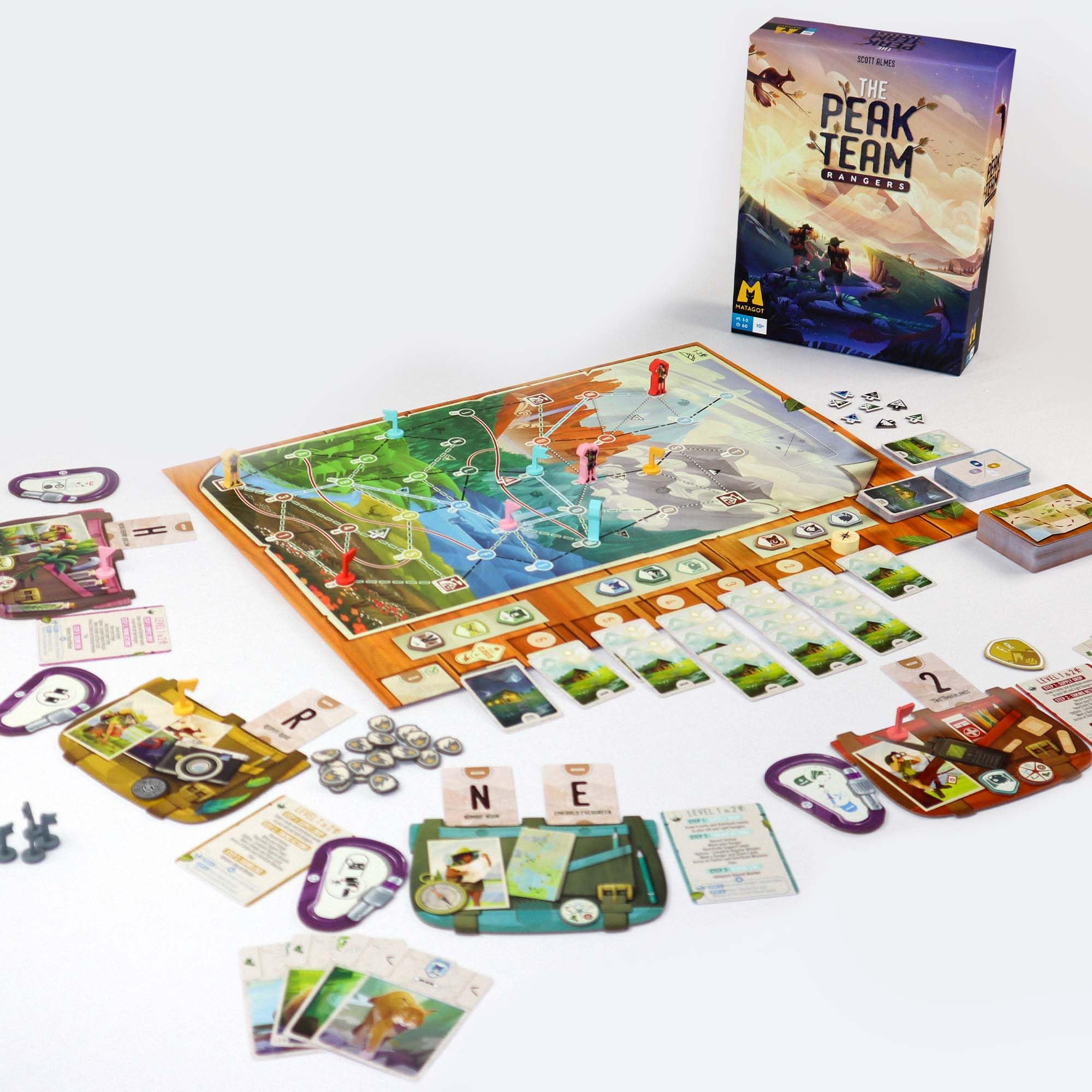 Matagot|Peak Team|Gra planszowa|Od 14 lat|Liczba graczy: 2-5|Czas gry: 45 minut | język angielski