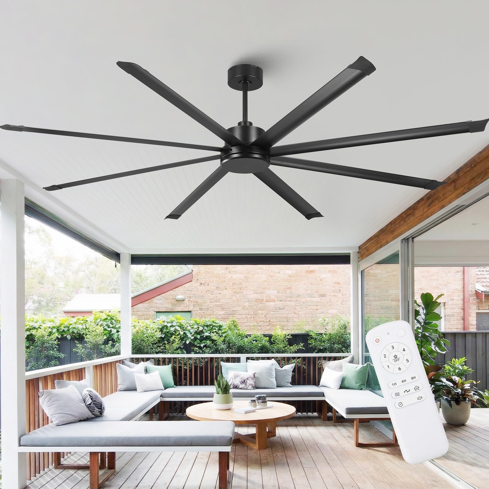 Parrot Uncle 100 Inch Ceiling Fan No Light
