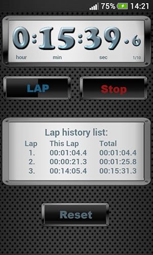 Digital Stopwatch - Cronômetro