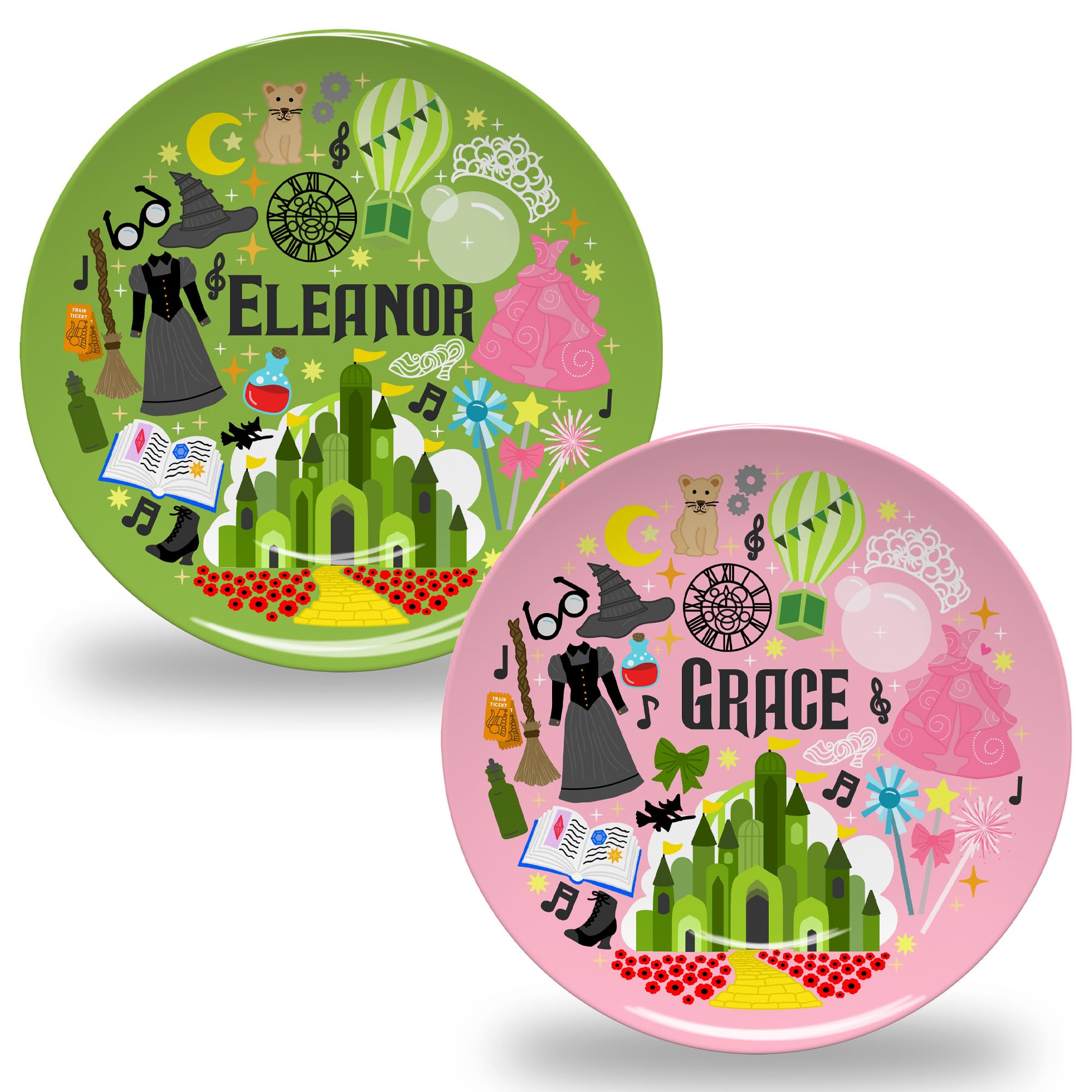 Amazon.com: Tiny Expressions: Children's Plates