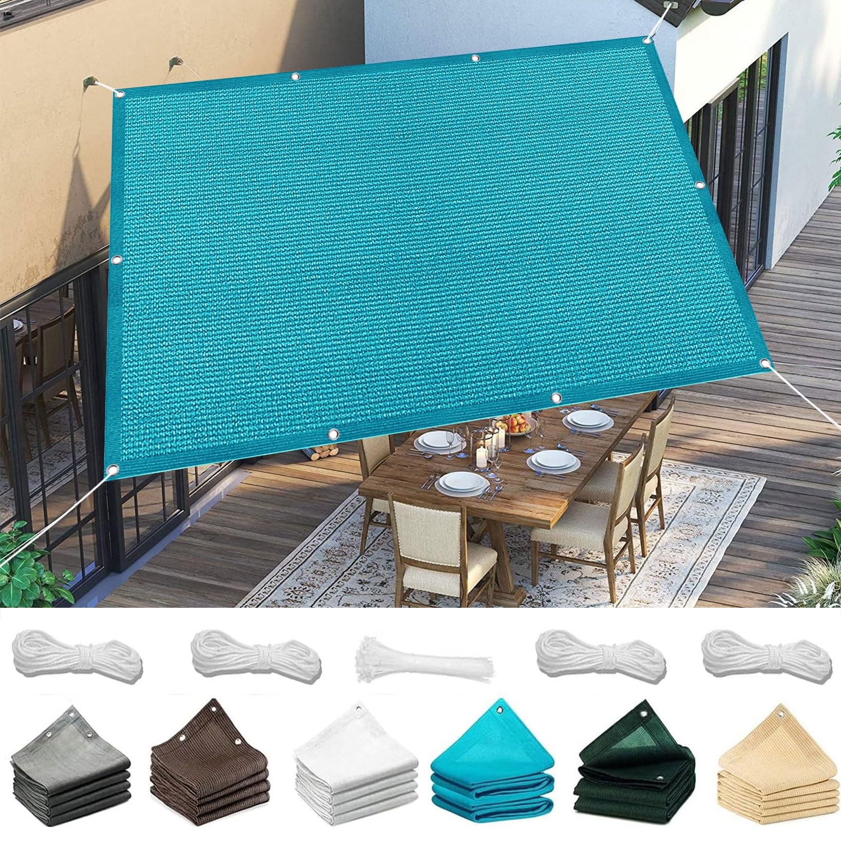 Amazon.co.jp: 日除けシェード ベランダ 90 x 150 cm Uvカット率約98