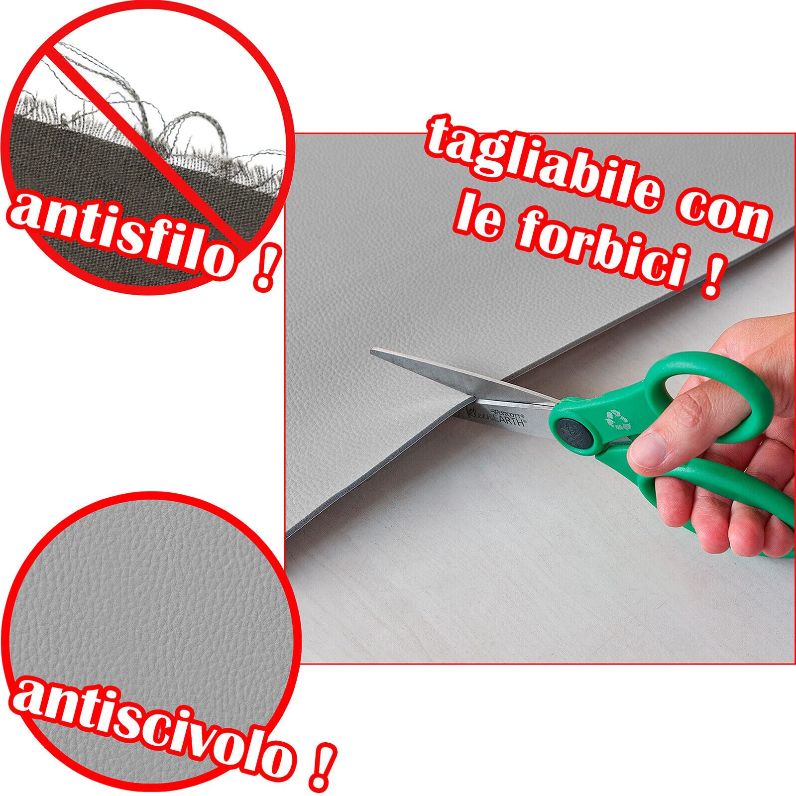 emmevi Tappeto Cucina Antimacchia Passatoia Pvc Stampa Digitale Morbido Moderno Antiscivolo 51x400 Dis_E