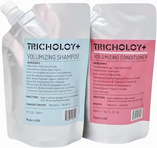 Volumizing & Thickening Shampoo and Conditioner Set - Biotin Root Lift Formula for Fine, Thin Hair - Adds Fullness, Weightless Hydration & Scalp Care, Sulfate-Free, 10 Fl Oz