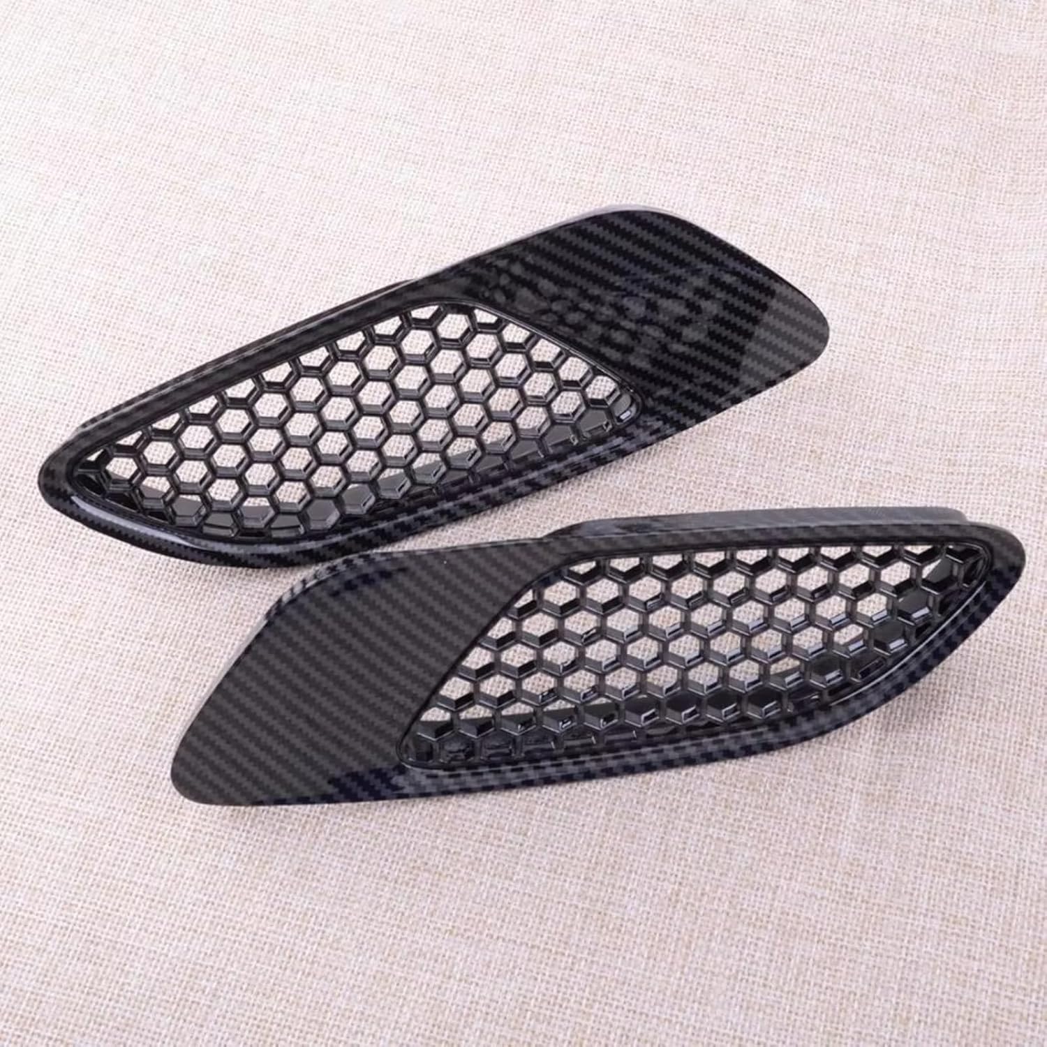 Hood Air Scoop Cover Universal Car Hood Scoop Air Outlet Cover Decoration Intake Vent Cover Auto Air Flow Vent Cover Accessories Car Styling