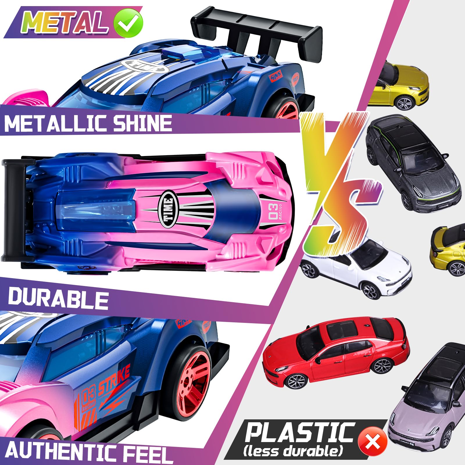 Coches que cambian de color, juguetes de baño para edades de 5 a 7 años, juguetes de piscina, juguetes de agua, juguetes al aire libre para niños de 4 a 8 años, regalos para niños, regalos para 3