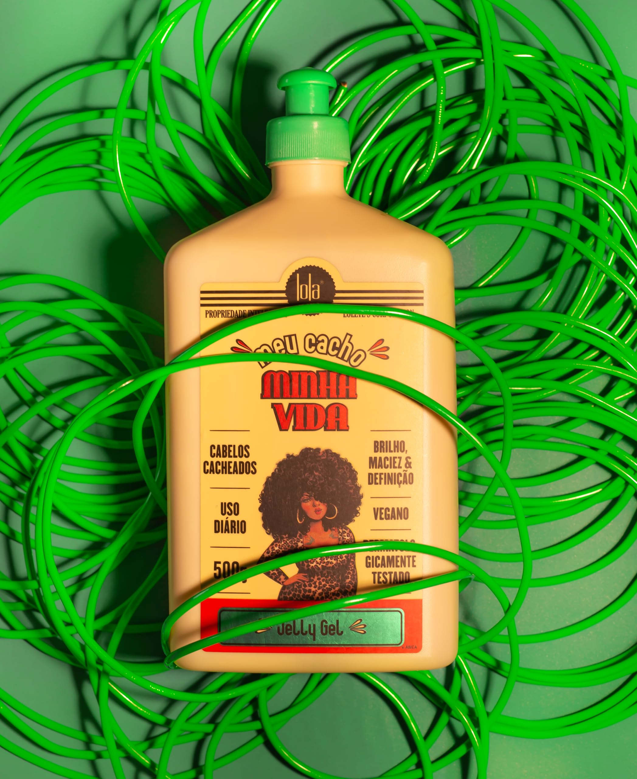 Lola From Rio Meu Cacho Minha Vida Jelly Gel 500ml - gel définition de boucles