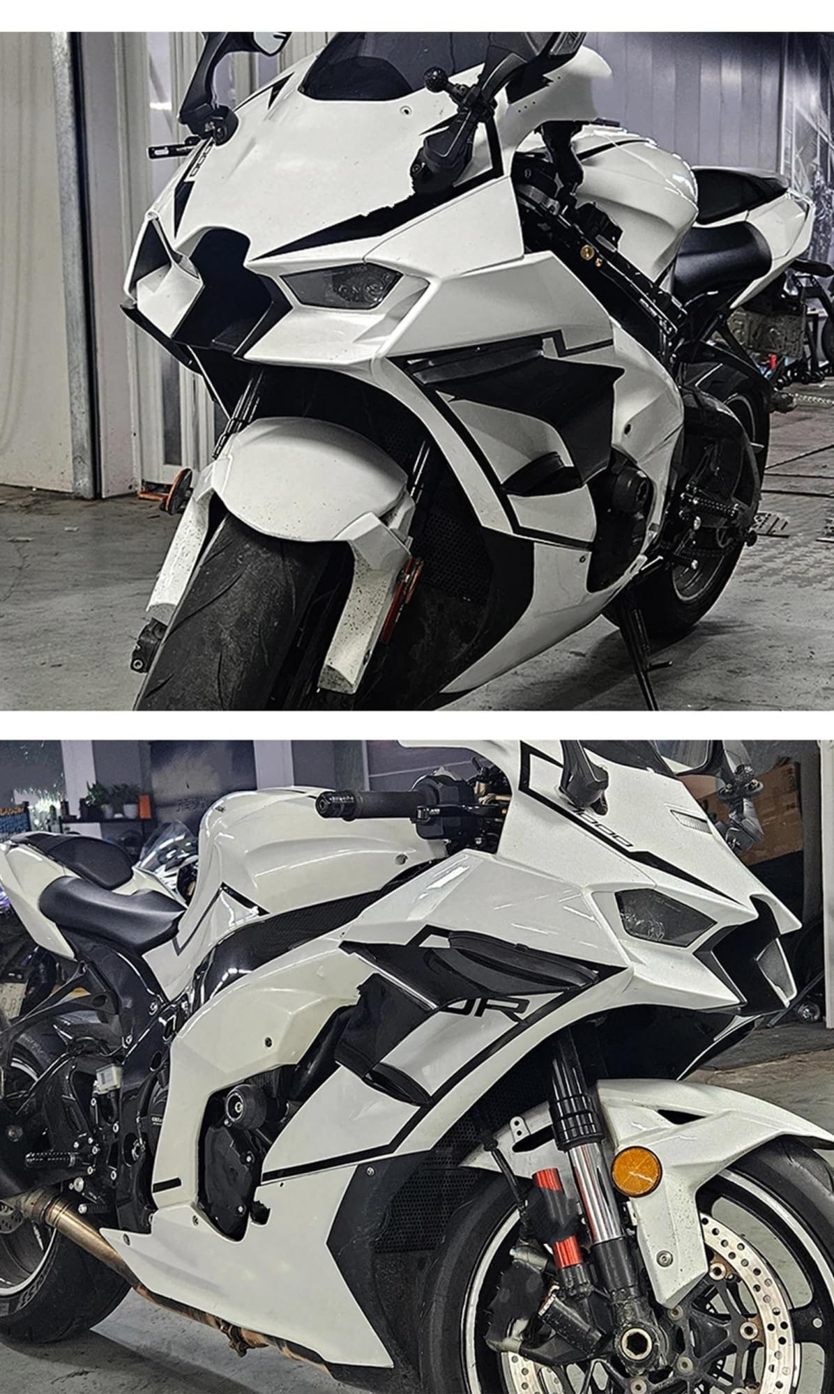 バイクのスポイラー に適合するZX10R に適合するZX-10R 2021 2022 2023