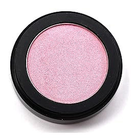 Pure Ziva Pink Glow Satin Light Baby Pink Opal Sunkissed Shimmering Shimmer Pressed Powder Single Vegan Eyeshadow; Talc, Paraben & Cruelty Free