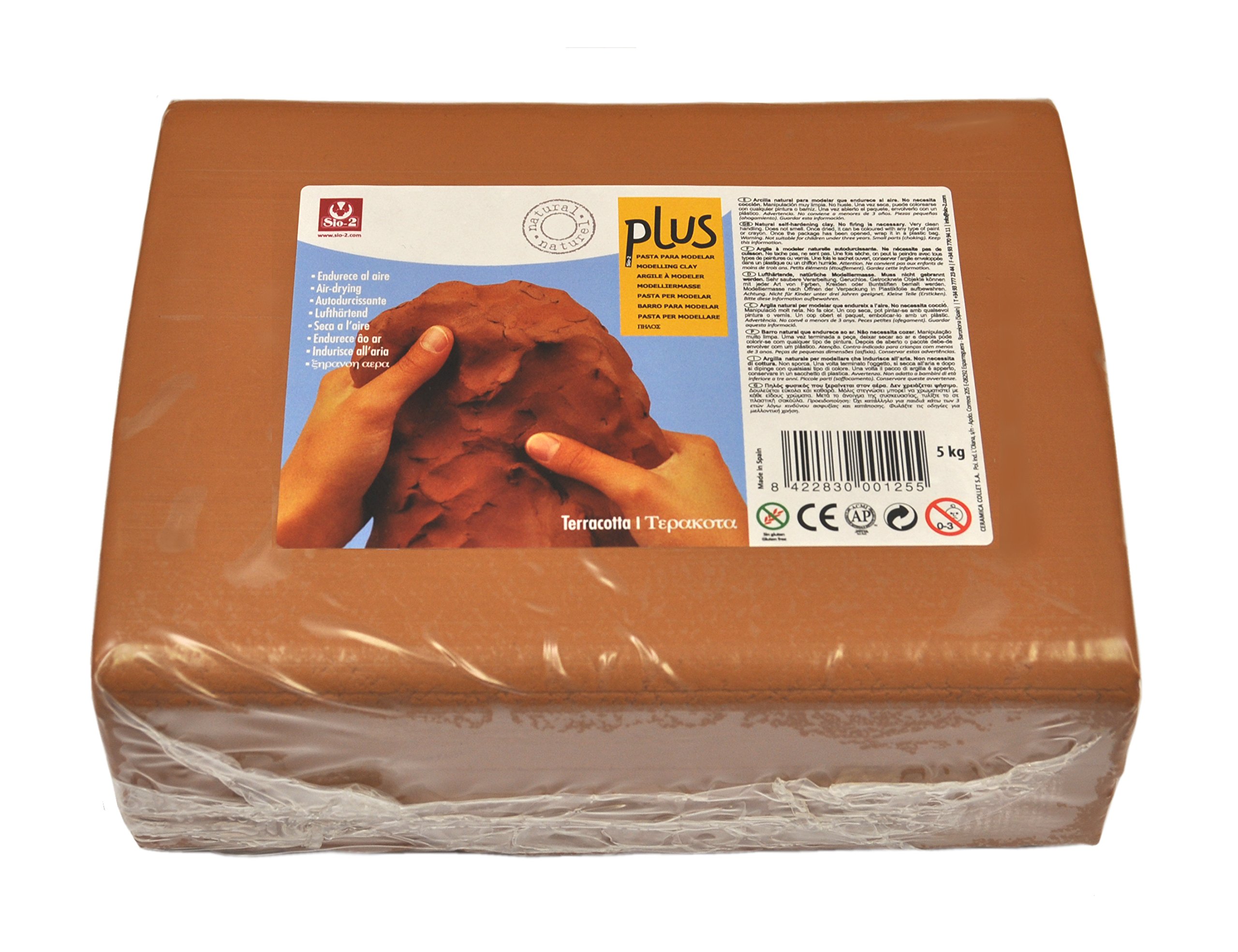 Sio-2 Terracotta Plus 5Kg Natural Self-Hardening Clay