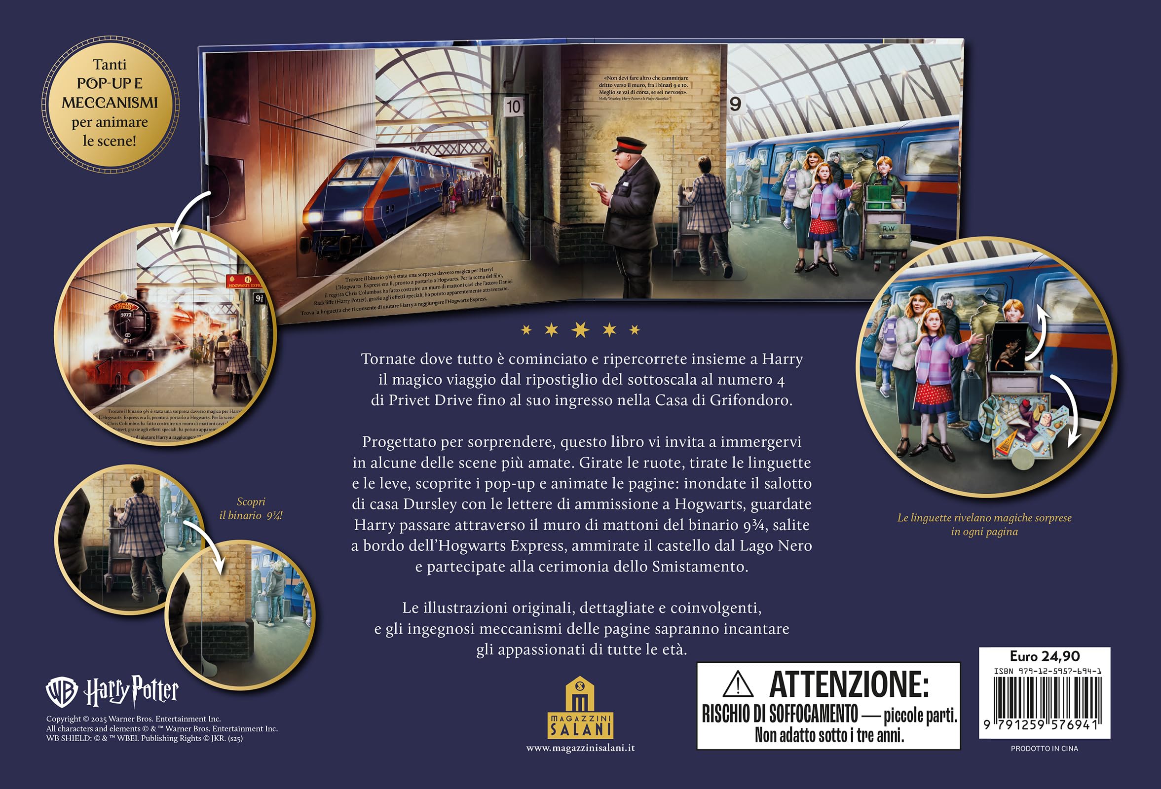 Harry Potter. Viaggio a Hogwarts. La magia pop-up