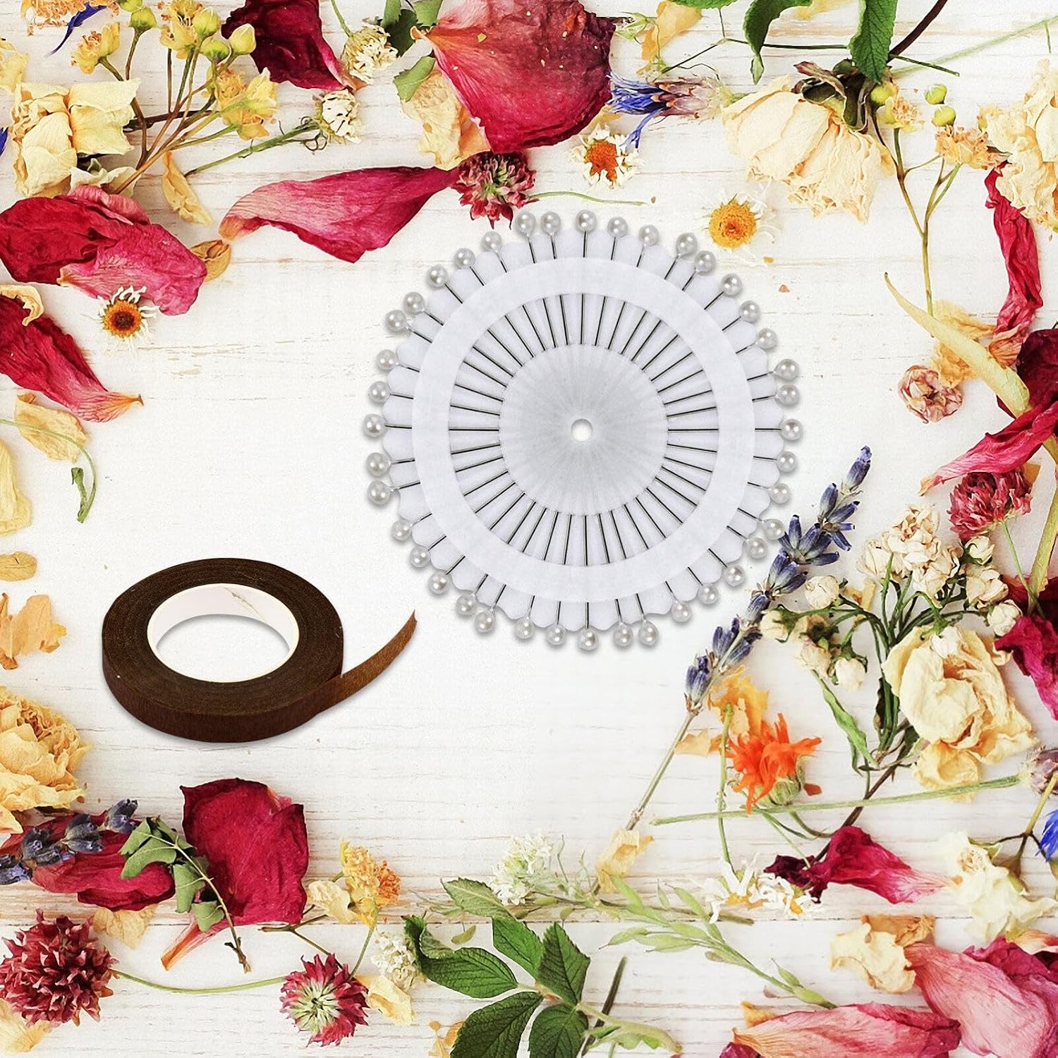 Operitacx 1set Flower Art Double-Sided Tape Tool for Floral Arrangement Accessory Kit for Handmade Bouquets and Craft Projects