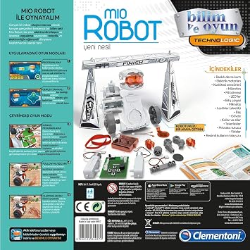 Clementoni Robotik Laboratuvarı - Mio Robot (Yeni Nesil) Oyuncak