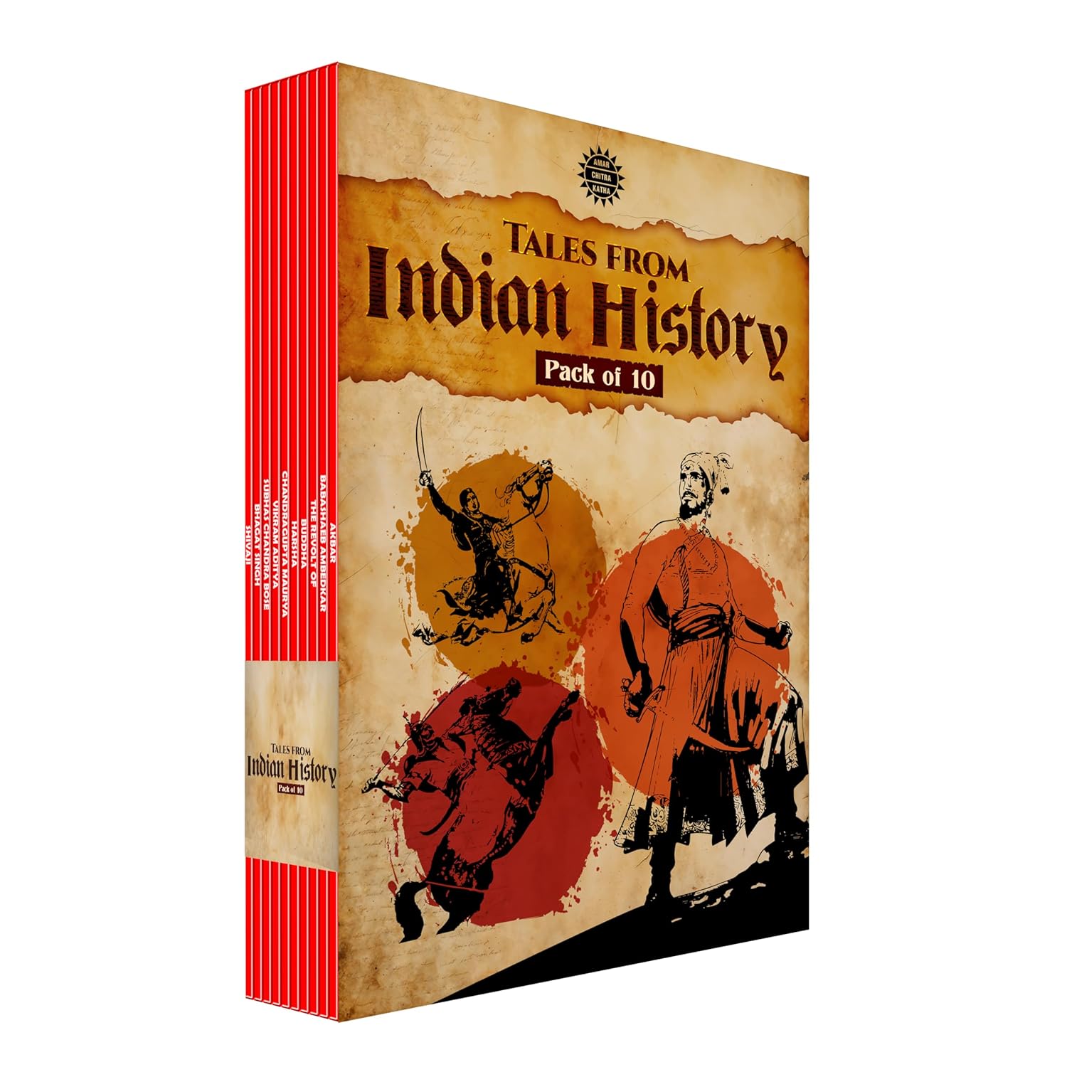 Tales from Indian History Comic Book Set