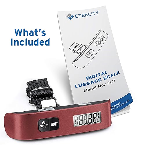 Miniatura 9 de Etekcity - Báscula digital de mano para equipaje Azul / Patchwork, forro polar verde con licencia oficial de star wars silent one crew., Rojo,