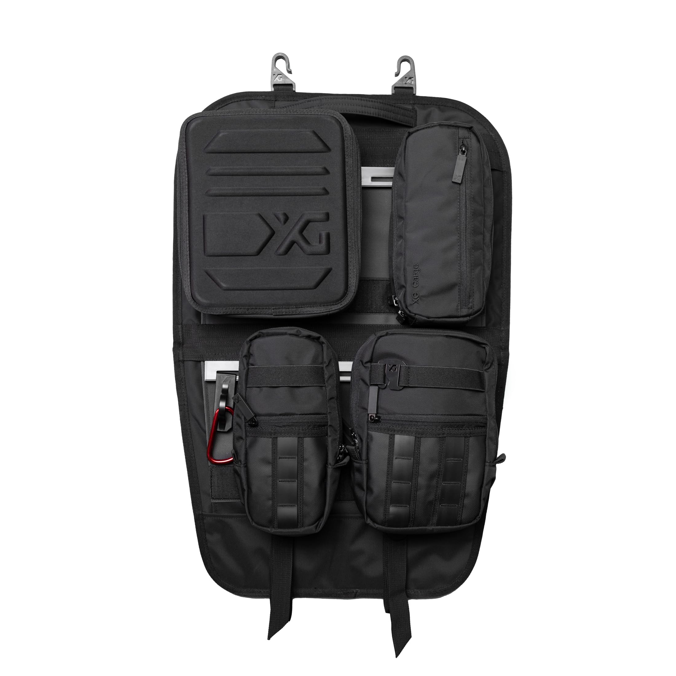 Tac Seat Back Storage | Universal Tactical Seat Back Organizer | Back Seat Car Organizer | Car Seat Organizer Backseat | Organizer Back Seat Storage | Storage Hanger Bag with 4 Detachable
