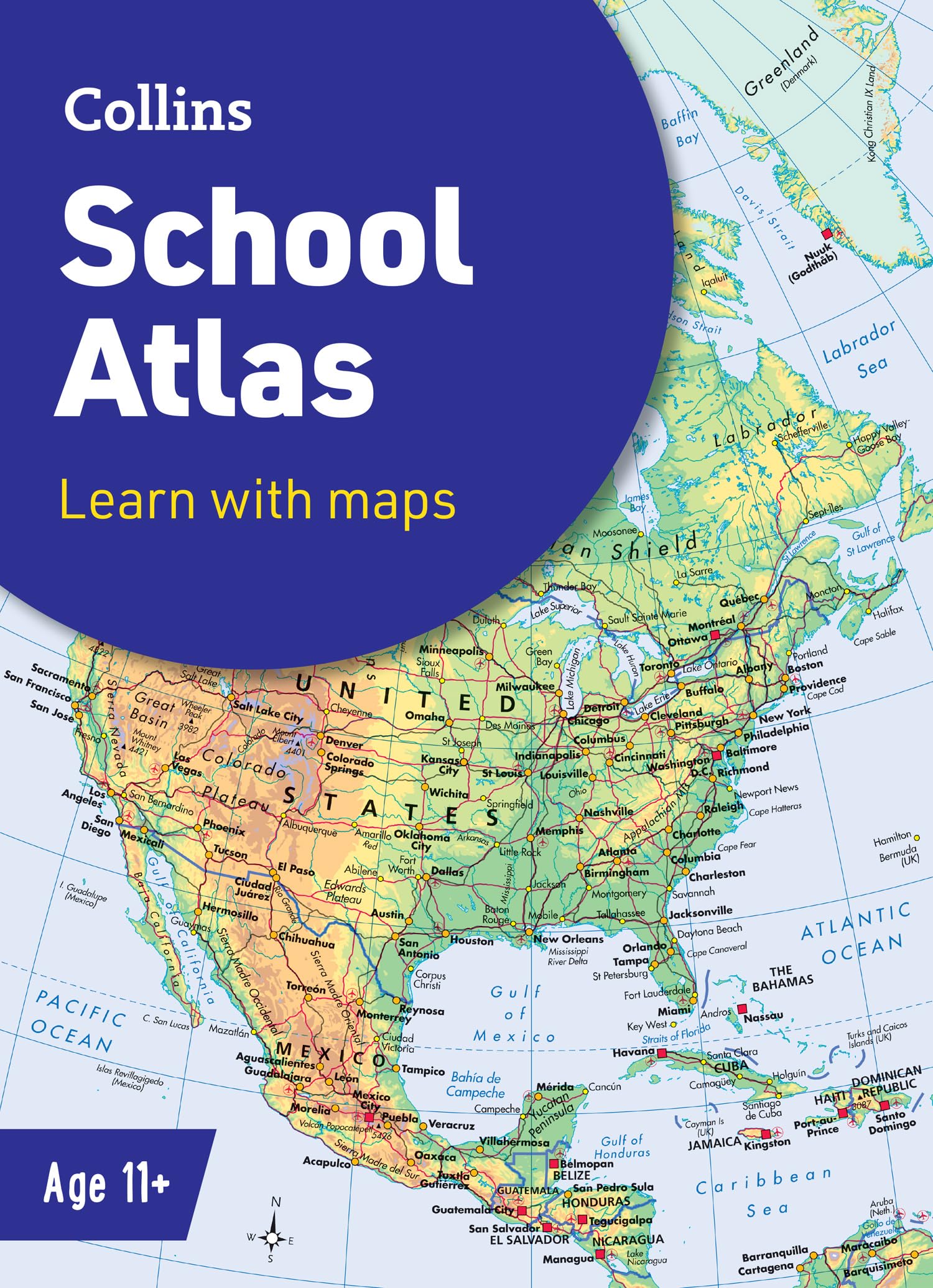 COLLINS SCHOOL ATLAS PB 7TH by Collins Maps (Paperback Book)