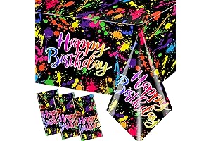 3pcs Glow Party Table Cloths Decorations