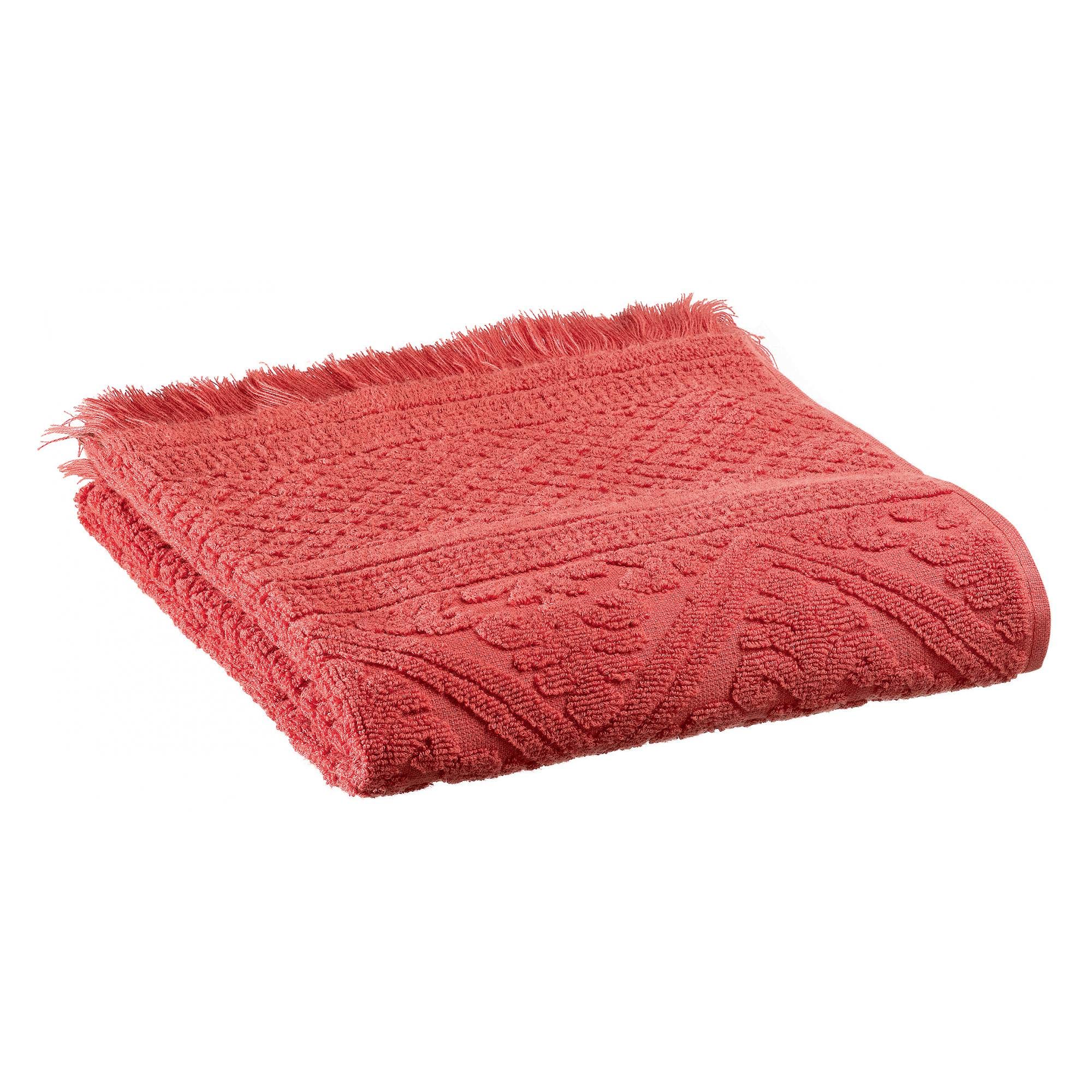Serviette de toilette jacquard 100% coton吸水面巾 50x100 Vivaraise