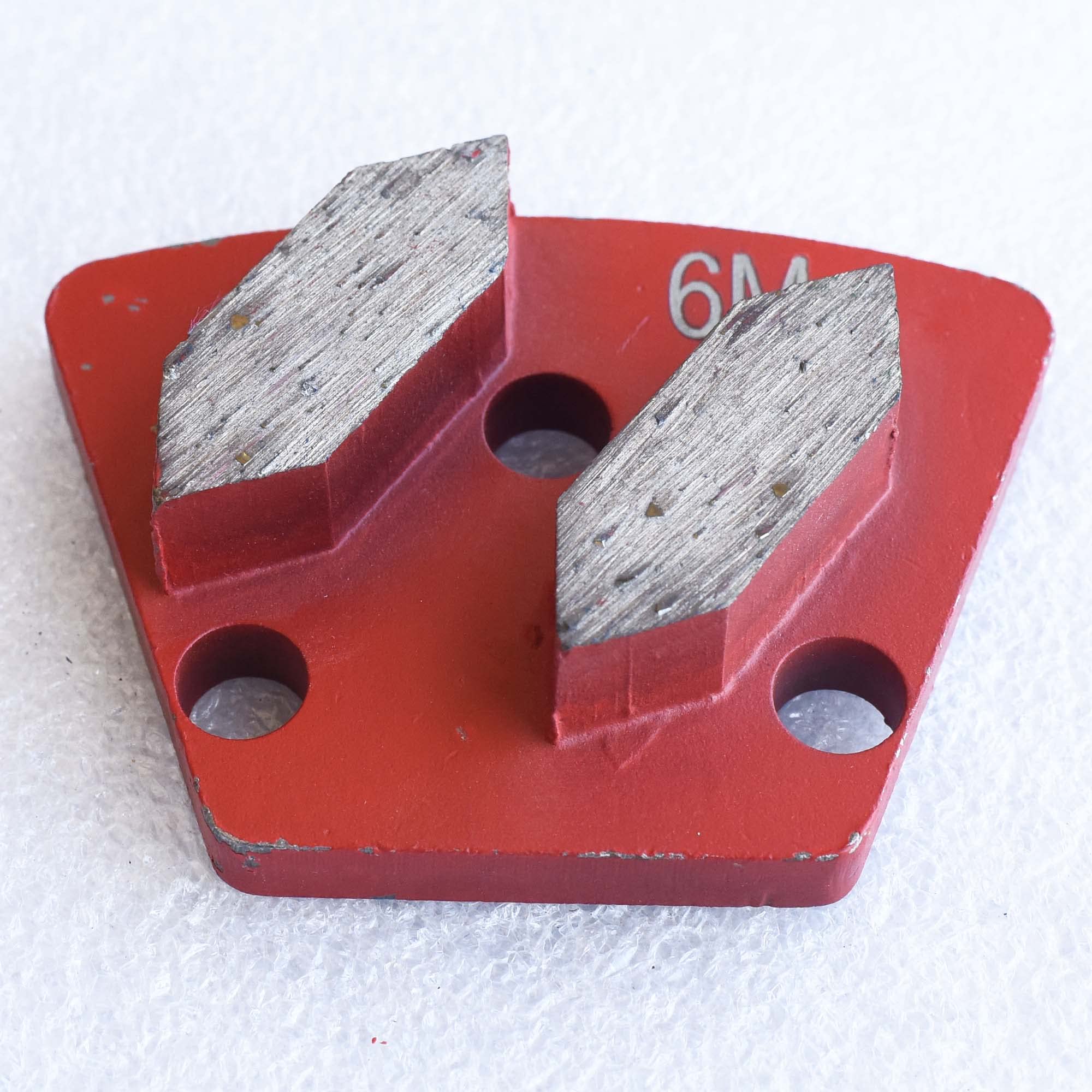 ACTINTOOL Hexagon Segments Diamond Grinding Metal Disc for ASL Iron Horse Floor Grinder (Pack of 9)