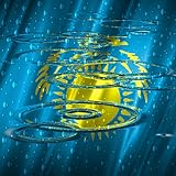 Raindrop Flag Kazakhstan Free