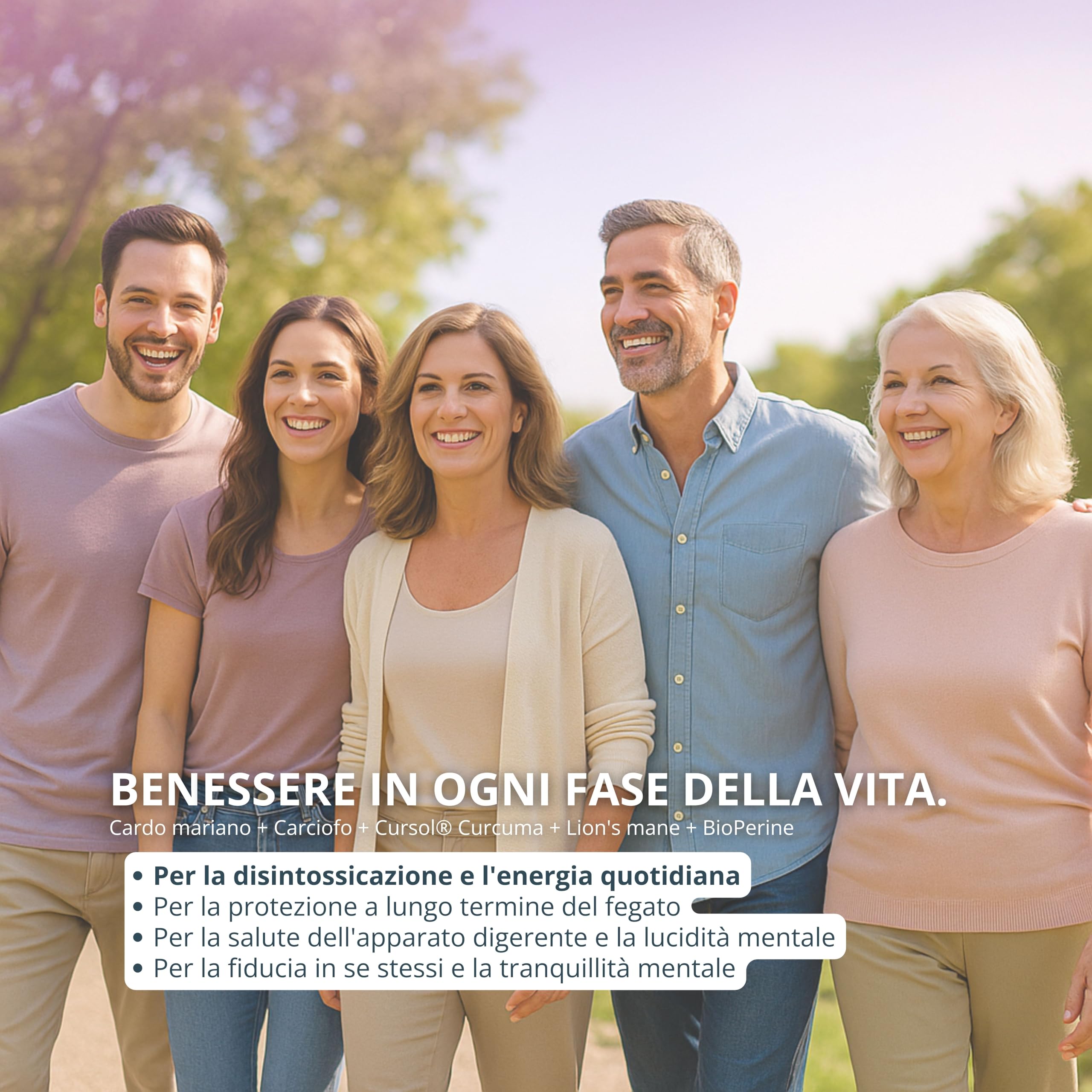 Cardo Mariano Integratore – 213 mg Silimarina Attiva (80% Standardizzata, Equivalente a 14.000 mg) – 270 Capsule Vegane – Con Carciofo, Curcuma Cursol®, Melena di Leone & BioPerine