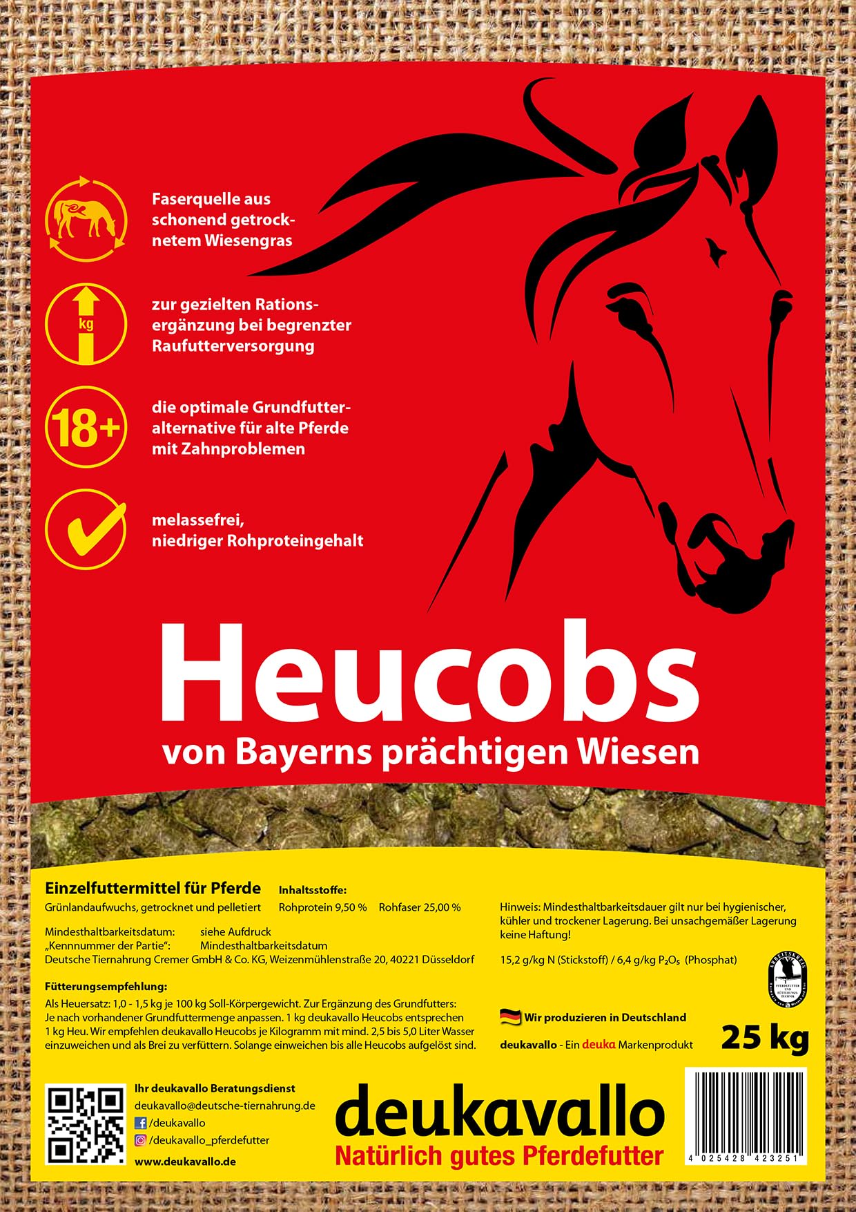 deukavallo Deuka Heucobs, 25 kg