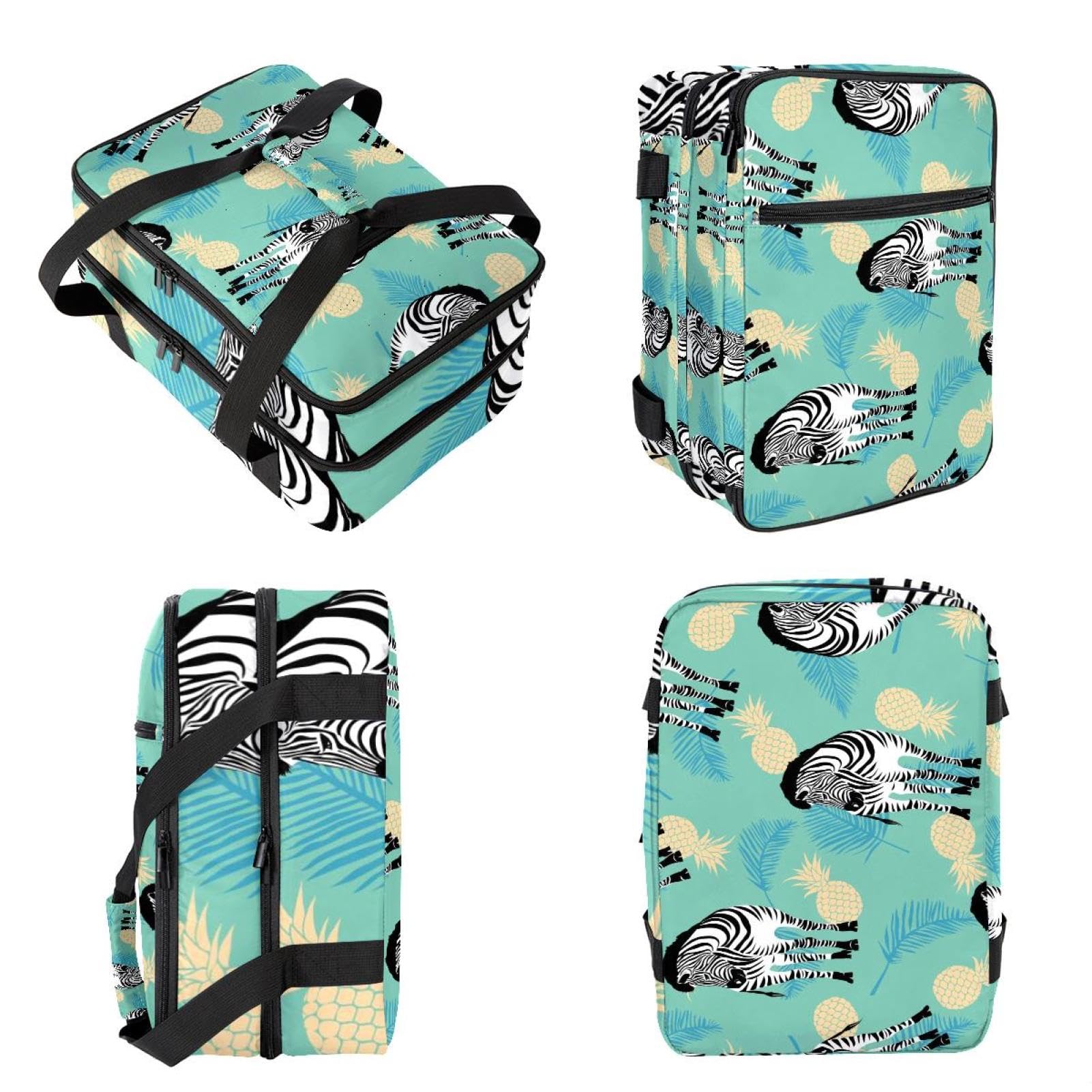 Grand sac à déjeuner isotherme pour homme et femme, double couche, étanche, étanche, réutilisable, sac fourre-tout pour le travail, l'école, le pique-nique, la plage, le camping, les voyages, motif