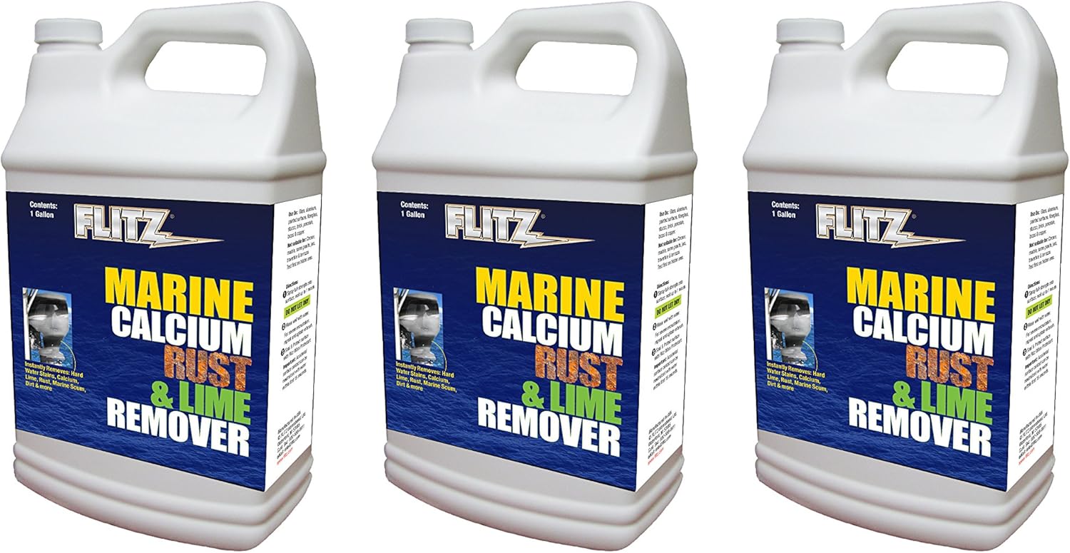 Flitz MR 217103A3PK Instant Marine Calcium/Rust/Lime