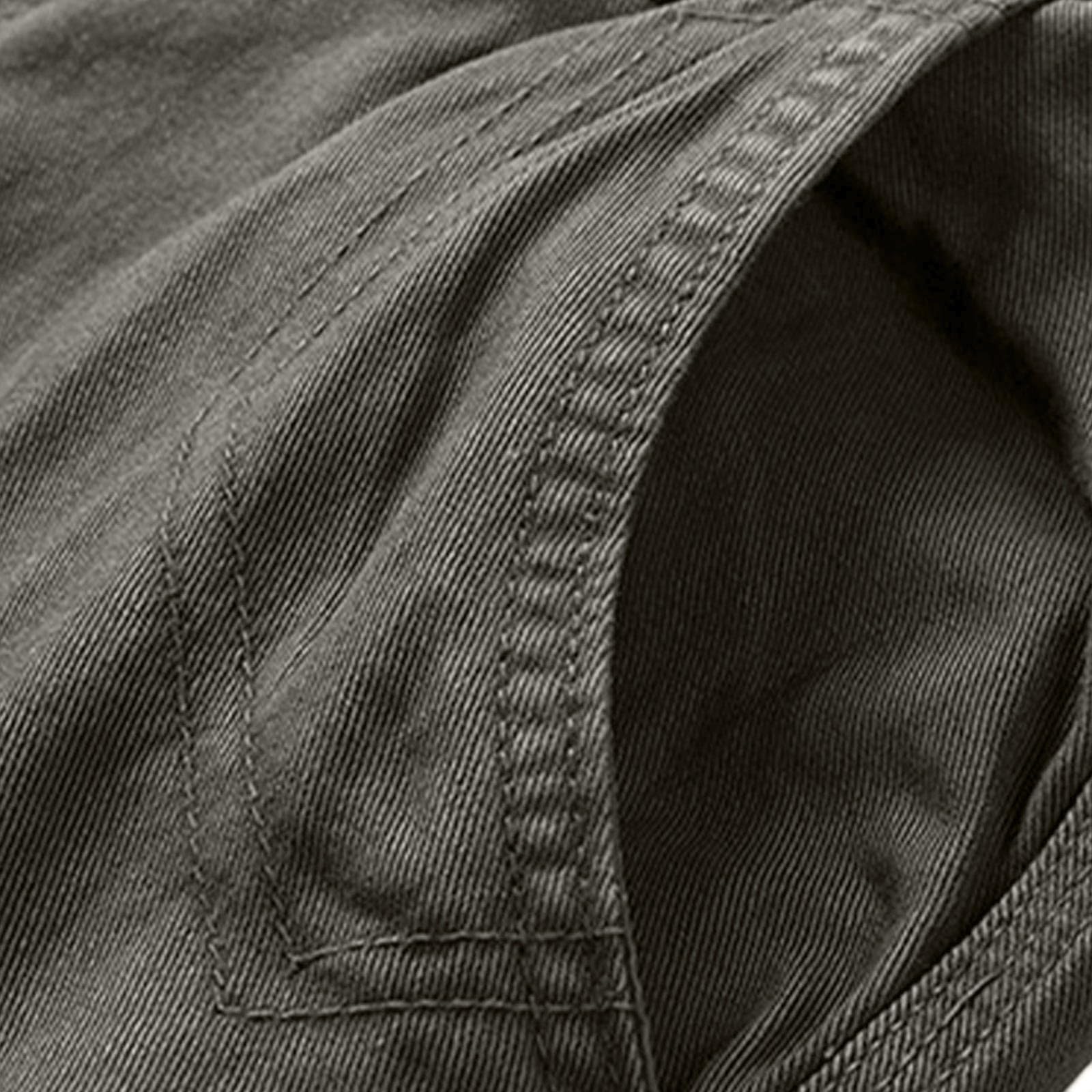 Bermuda Long Homme,Baggy Multi-Poches Souple Tendances Sécurité Jogging Fitness Militaire Salopette Short De Travail Homme,Grande Taille Legere Respirantes Cargo Chantier Vêtements