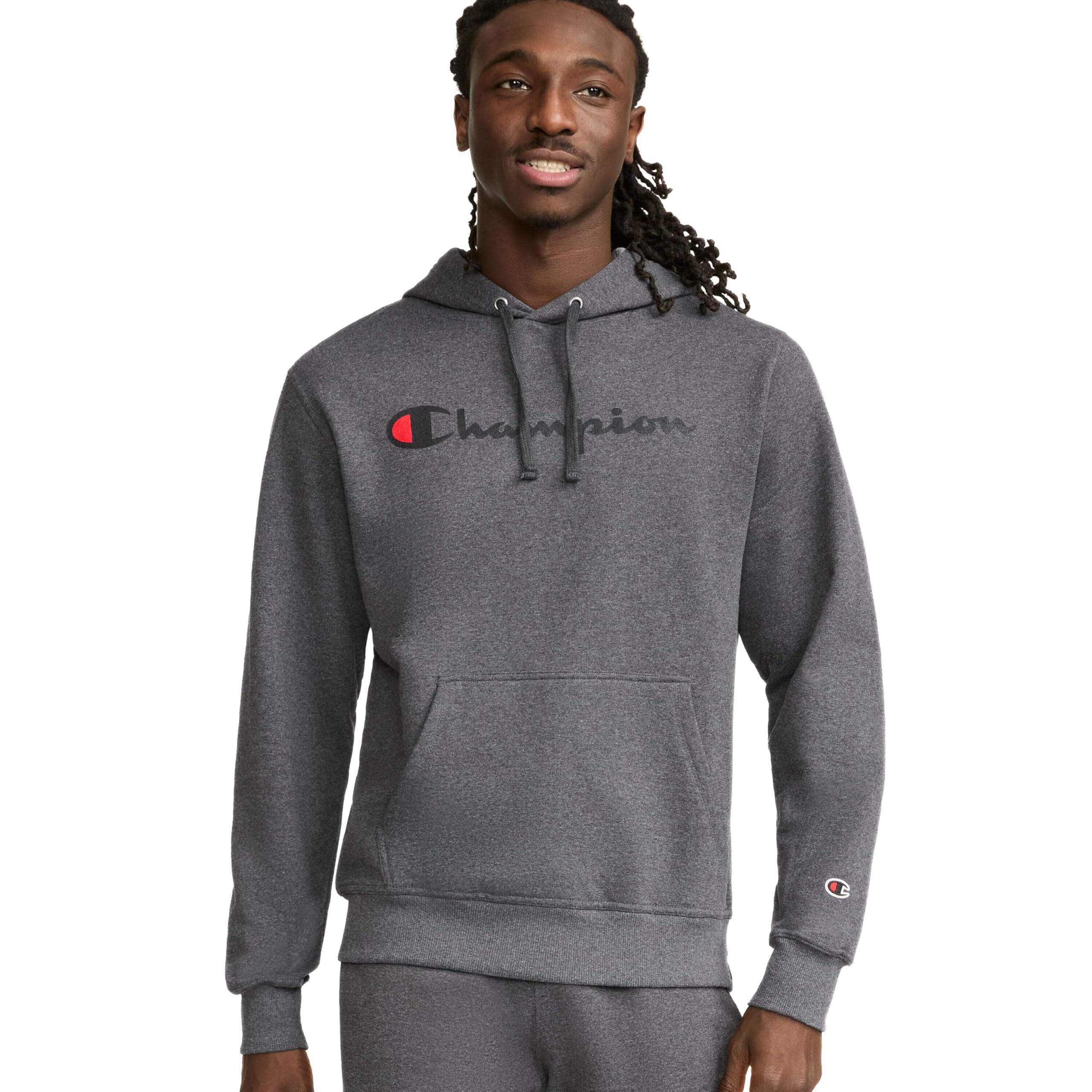 Sponsored Ad - Men's Fleece Script Logo Hoodie (Reg. Or Big & Tall)