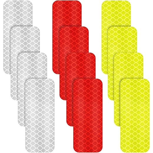 Allure Auto Warning Reflective Stickers 25 Inch