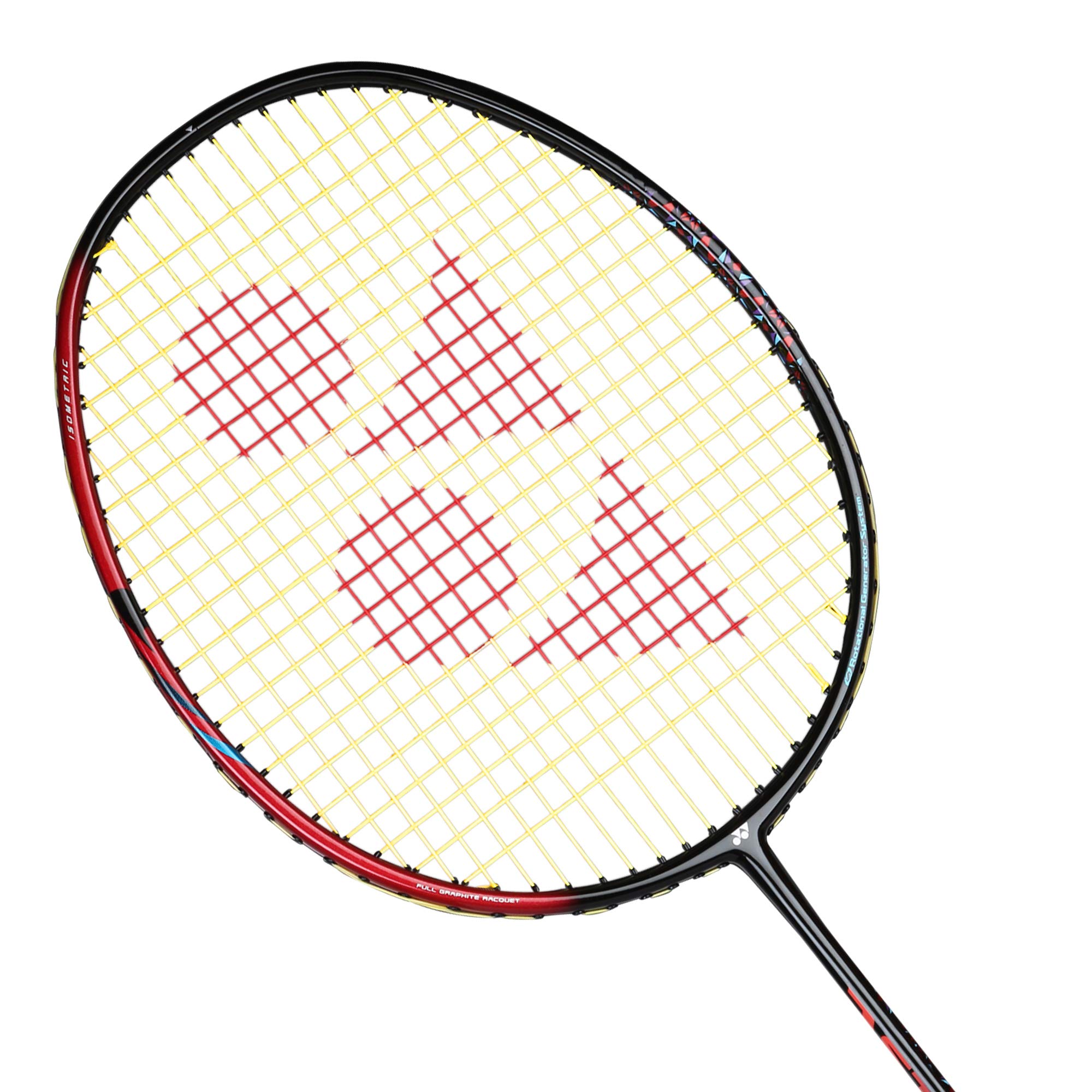 X Astrox Smash Graphite Badminton Racquest with Full Cover (Black