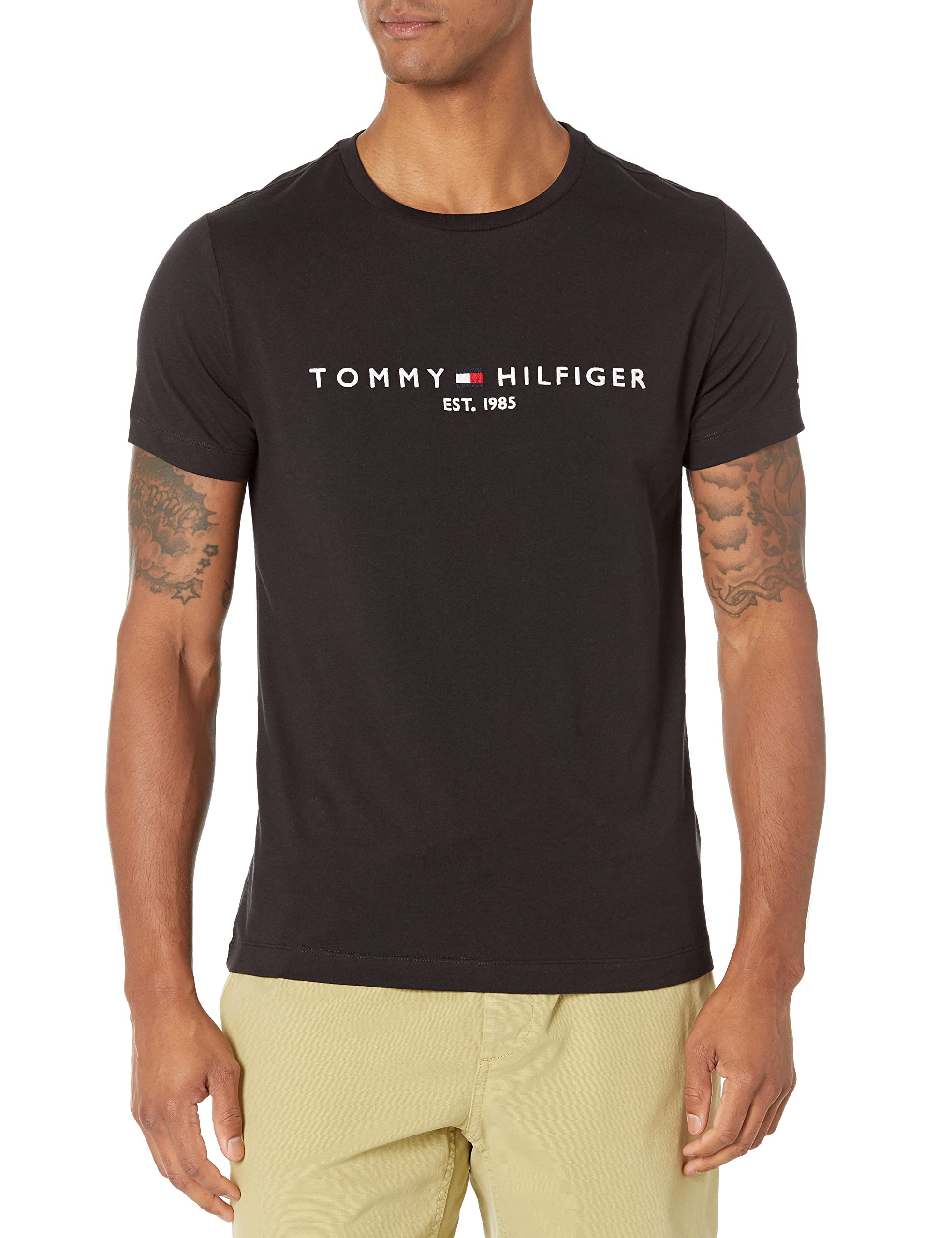 Tommy Hilfiger Mens Graphic Short Sleeve T-Shirt