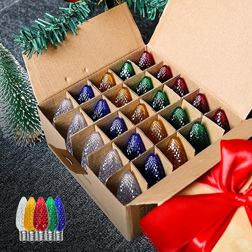 Miniatura 8 de Bombillas LED de fresa C9 (Multicolores 25P)