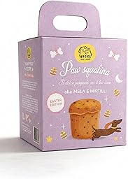 HYGGE PET FOOD Paw Squalina - Easter Cake for Dogs with Apple and Blueberries | Dove for Dogs Easter Edition | Natural and Tasty Snack | Easter Dog Gift Idea | No By-Products - 150g