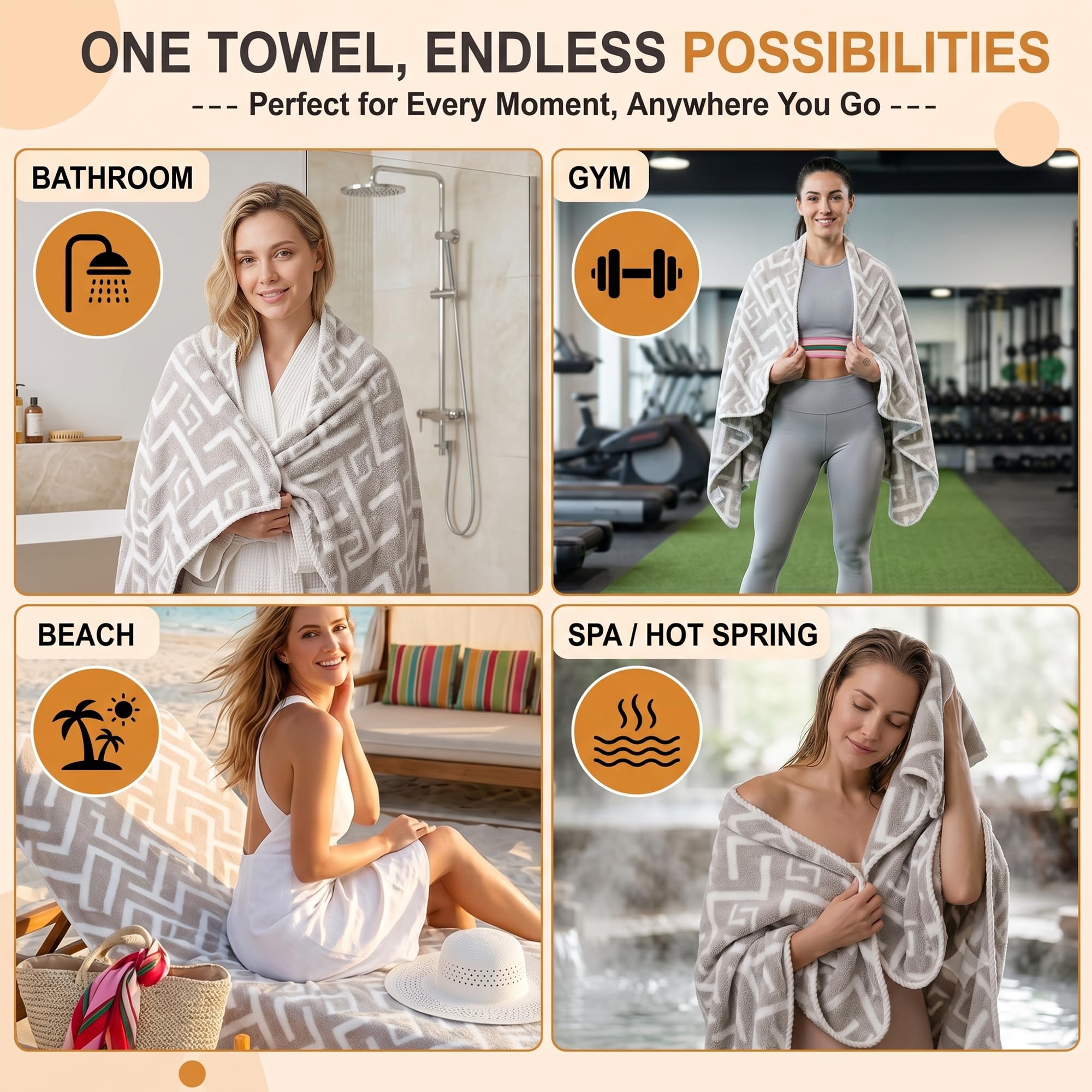 Story@Home Bath Towel Set - Luxury Gift for Gifting -8 Story@Home Bath Towel Set - Luxury Gift for Gifting -8