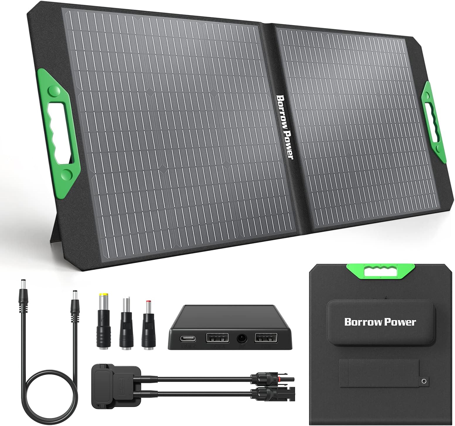 80W Faltbares Solarpanel - Perfekter Outdoor-Strom Für Camping & Abenteuer