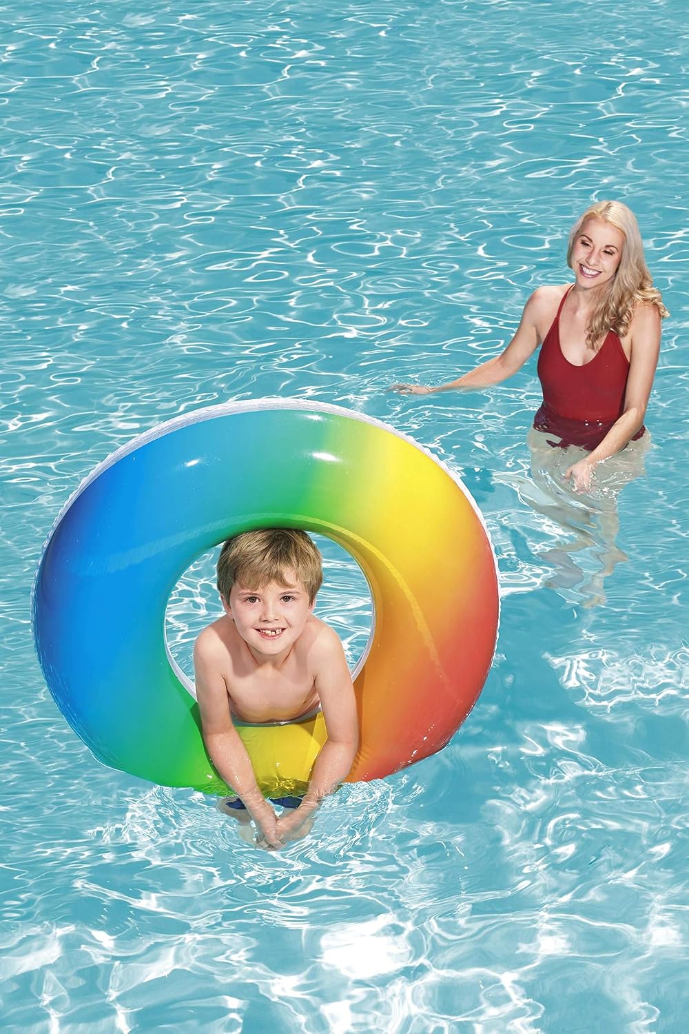 Bestway, Bóia Circular Infantil de 91cm de diâmetro para