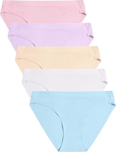 Voenxe ropa interior sin costuras transpirable y elástica para mujer