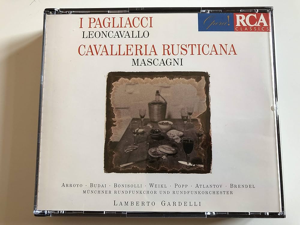 PAGLIACCI Ruggero Leoncavallo 新品 Pagliacci by Ruggero Leoncavallo Opera Music Theatre Play