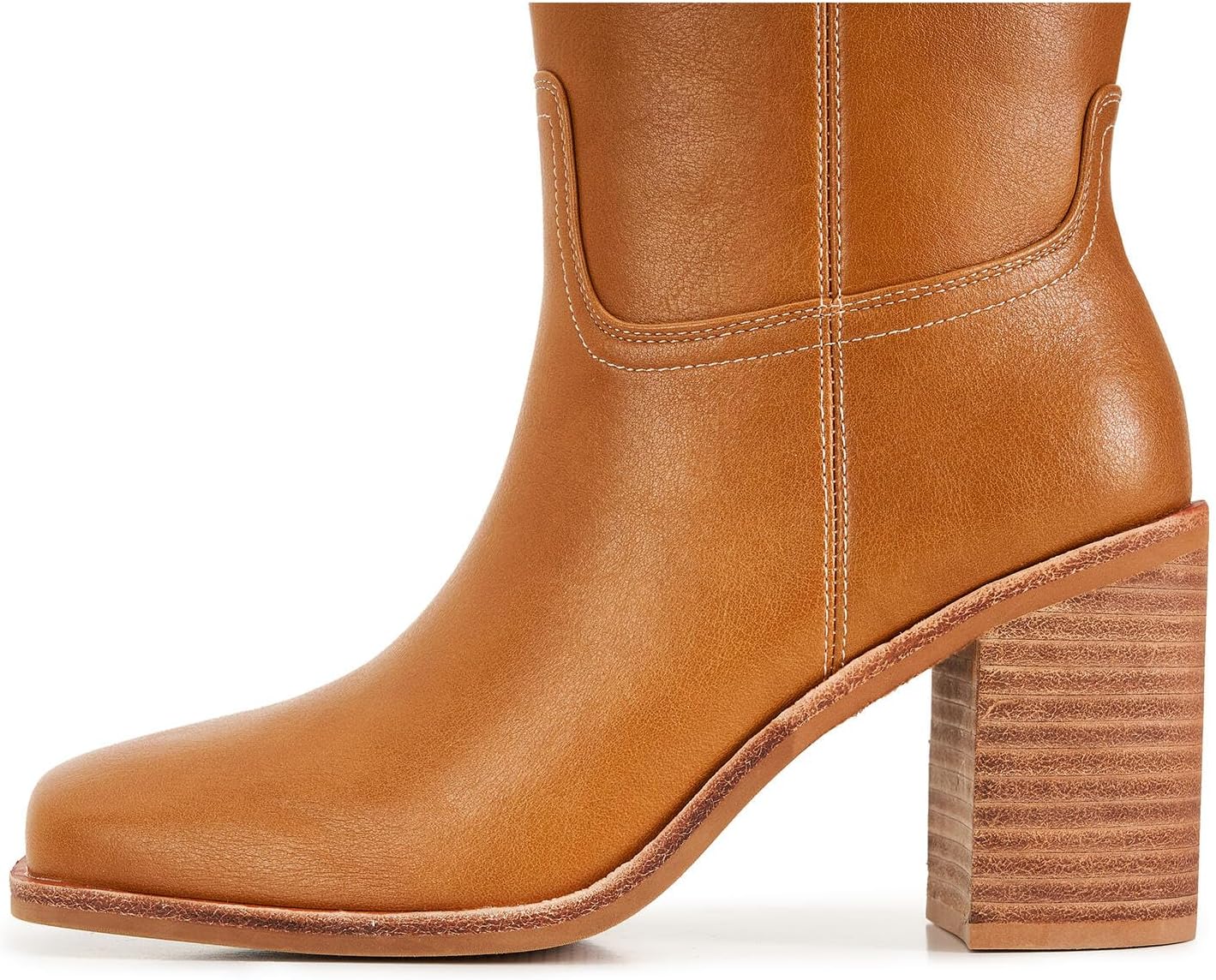 Women’s Knee High Boots – Fits Calf Sizes 13.3″–16.6″ (Sizes 5-12) | Ideal for Fuller Calves, Not for Extra-Wide Calves | Comfort Block Heel, Square Toe, Side Zip - Image 8