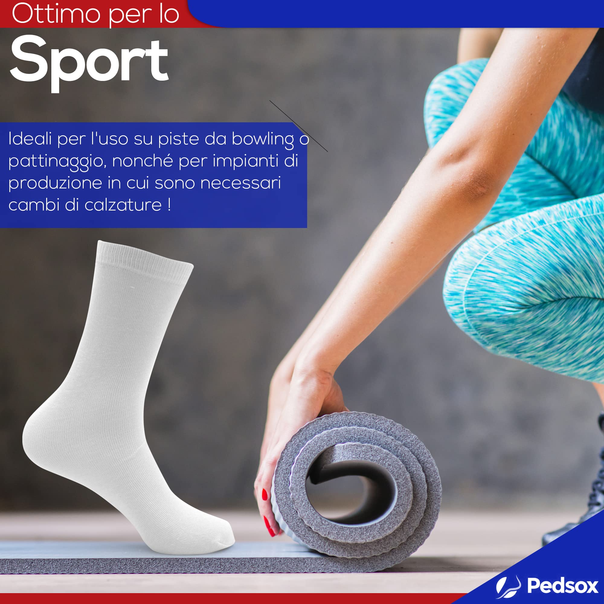 100 pares de Calcetines Desechables Resistentes para Deporte y Trabajo, 100% Algodón, Unisex, Talla Única, Blanco