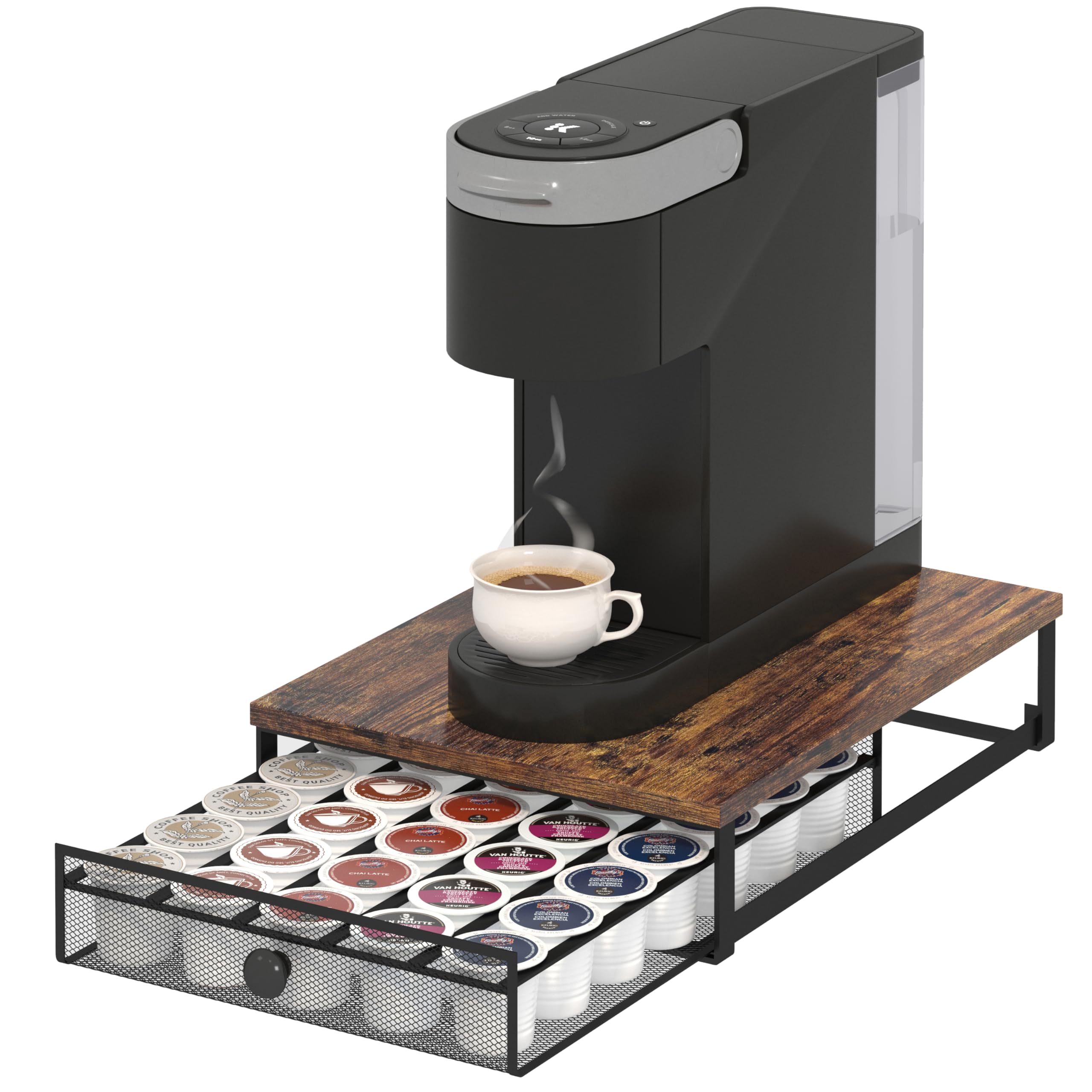 Locker.Ink | Elevate Your Coffee Station with These Essential Capsule Holders Coffee Pod Drawer