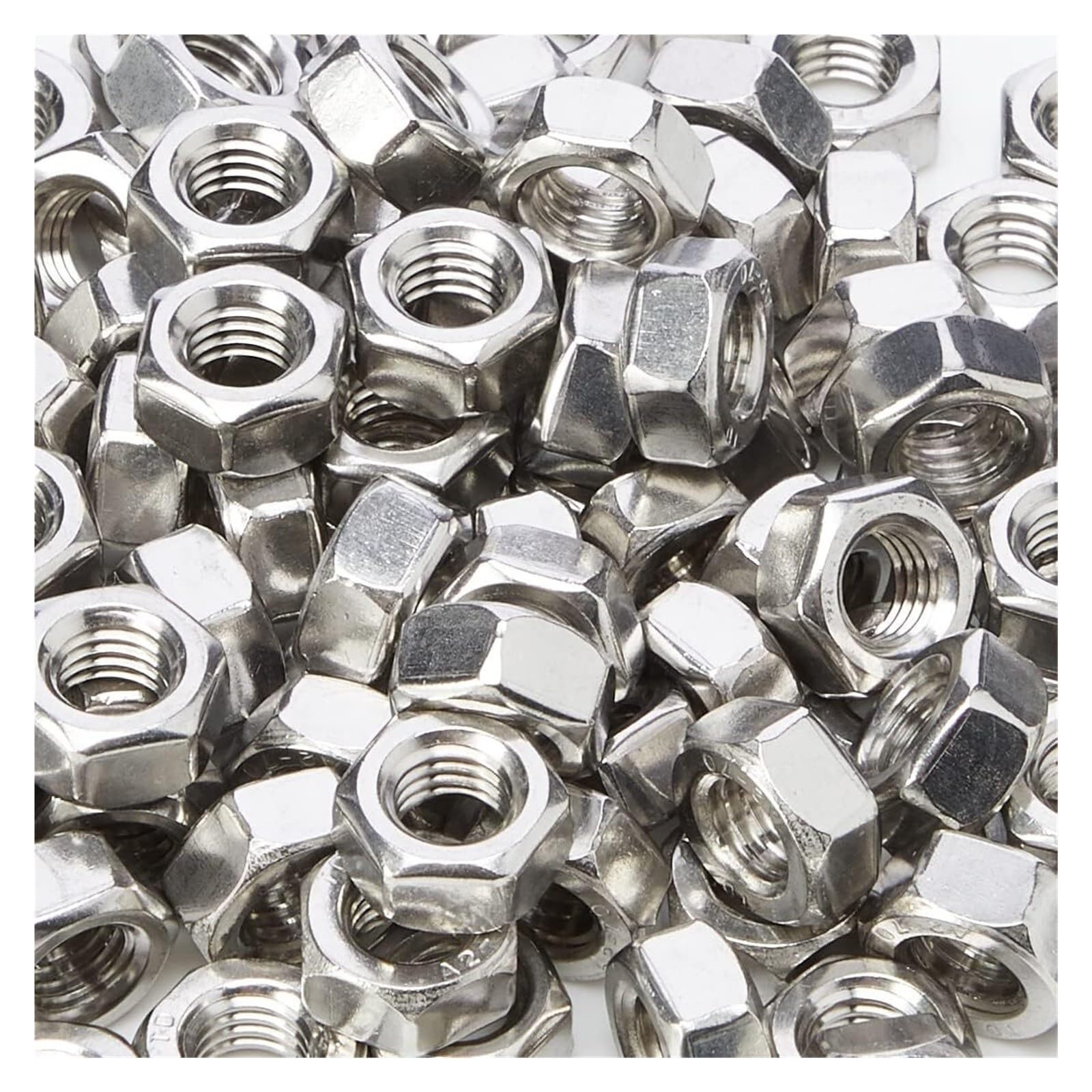 Stainless Steel Hex Hexagon Nut For Bolts Screws